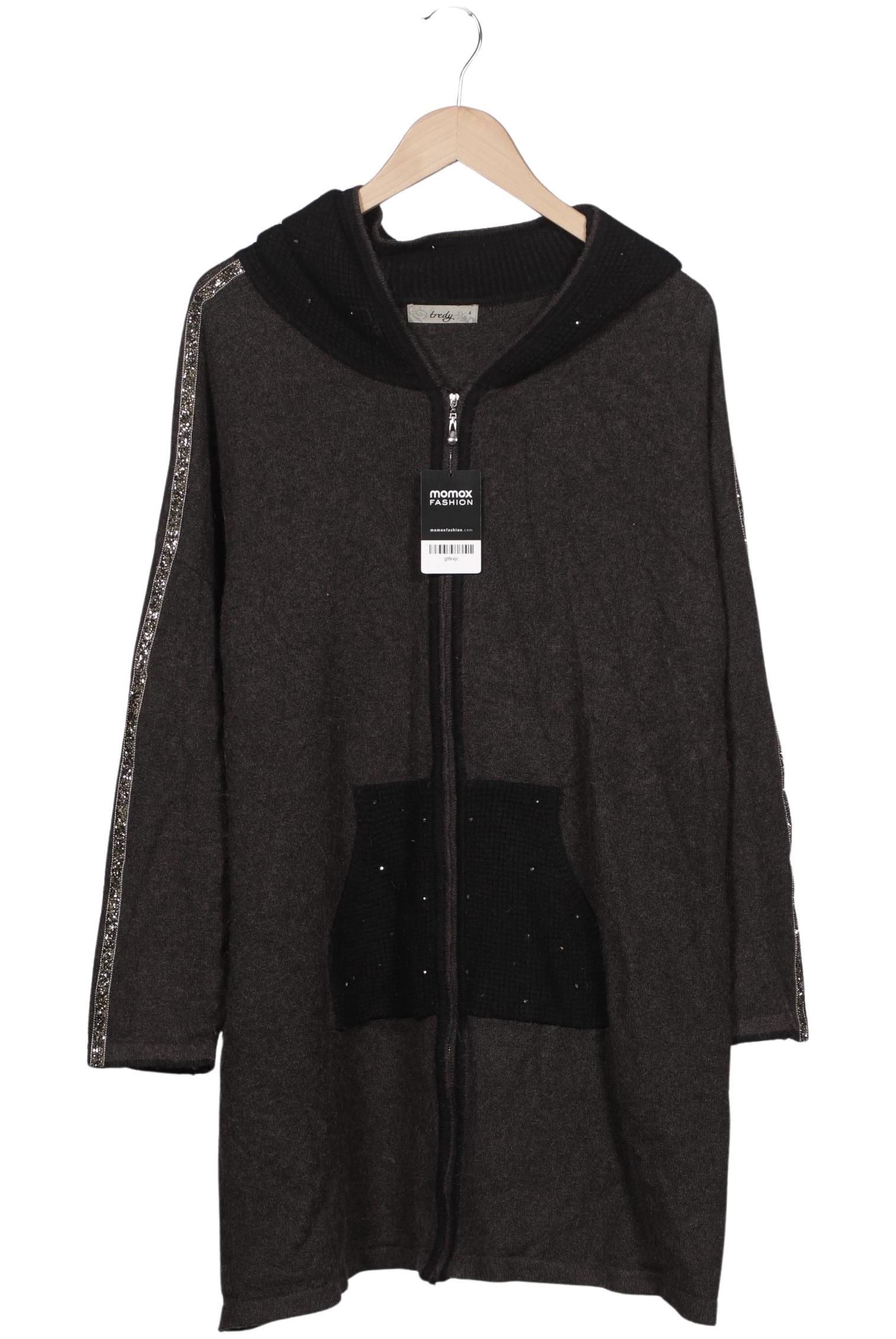 

tredy Damen Strickjacke, grau, Gr. 48