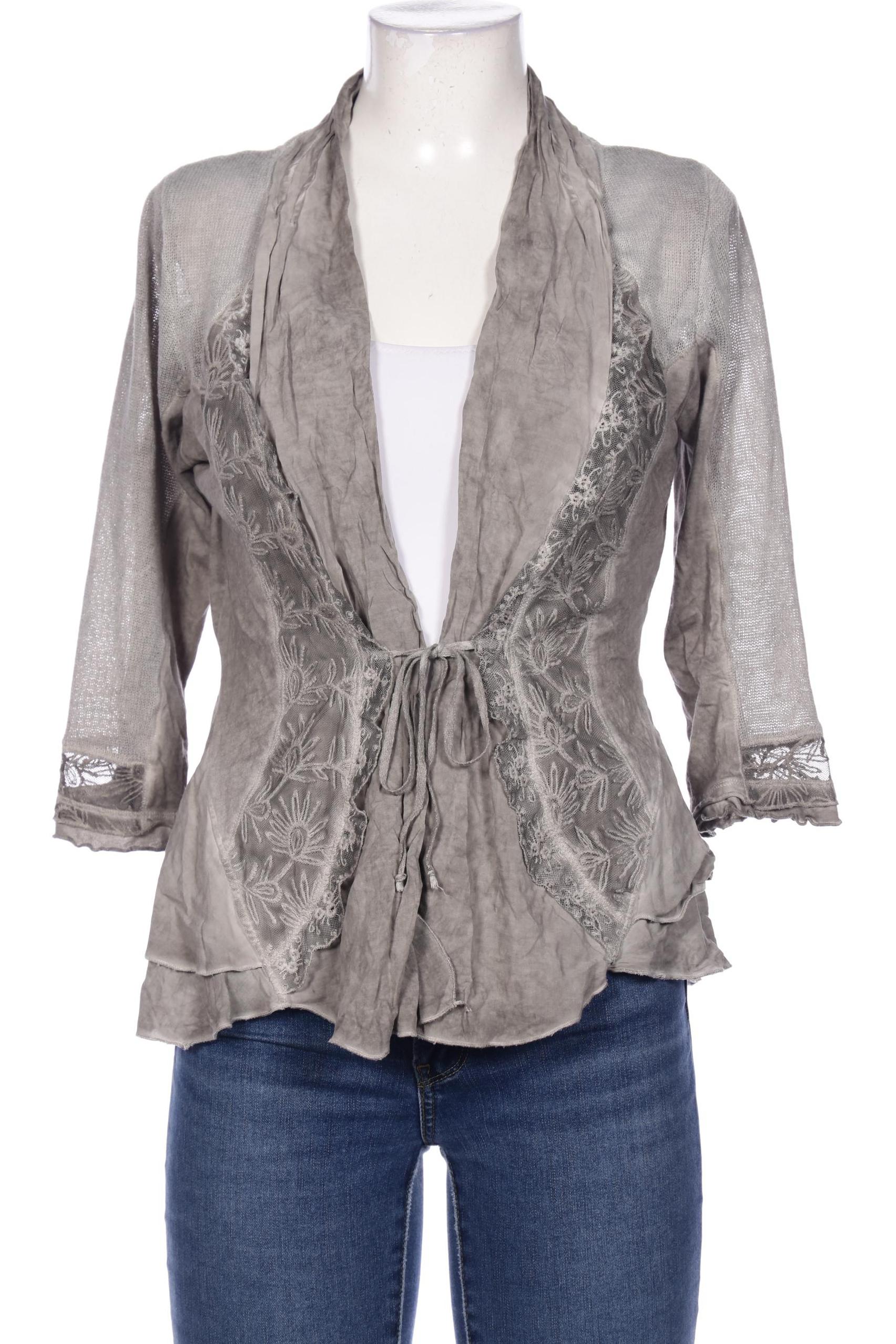 

tredy Damen Strickjacke, grau, Gr. 40