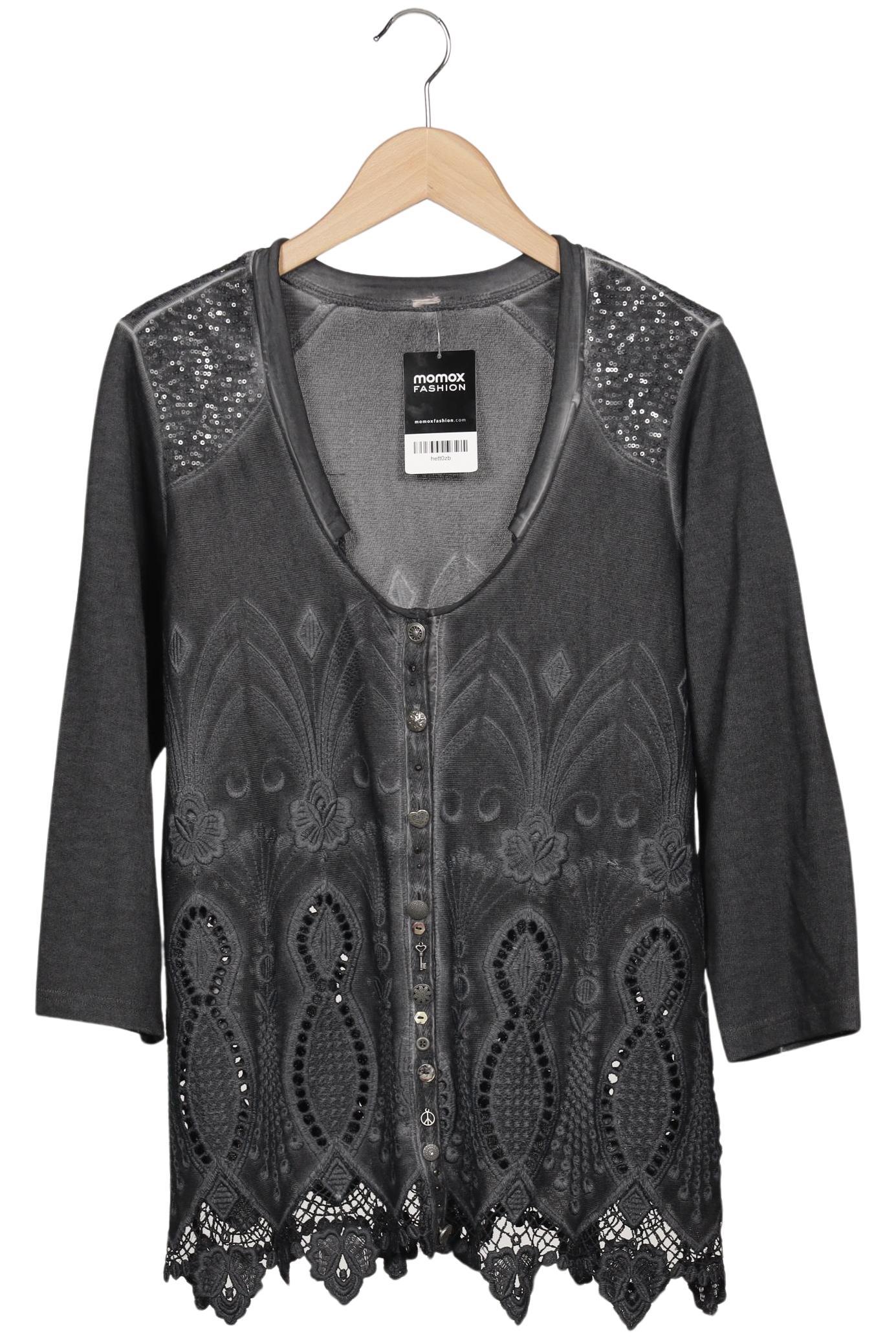 

tredy Damen Strickjacke, grau, Gr. 42