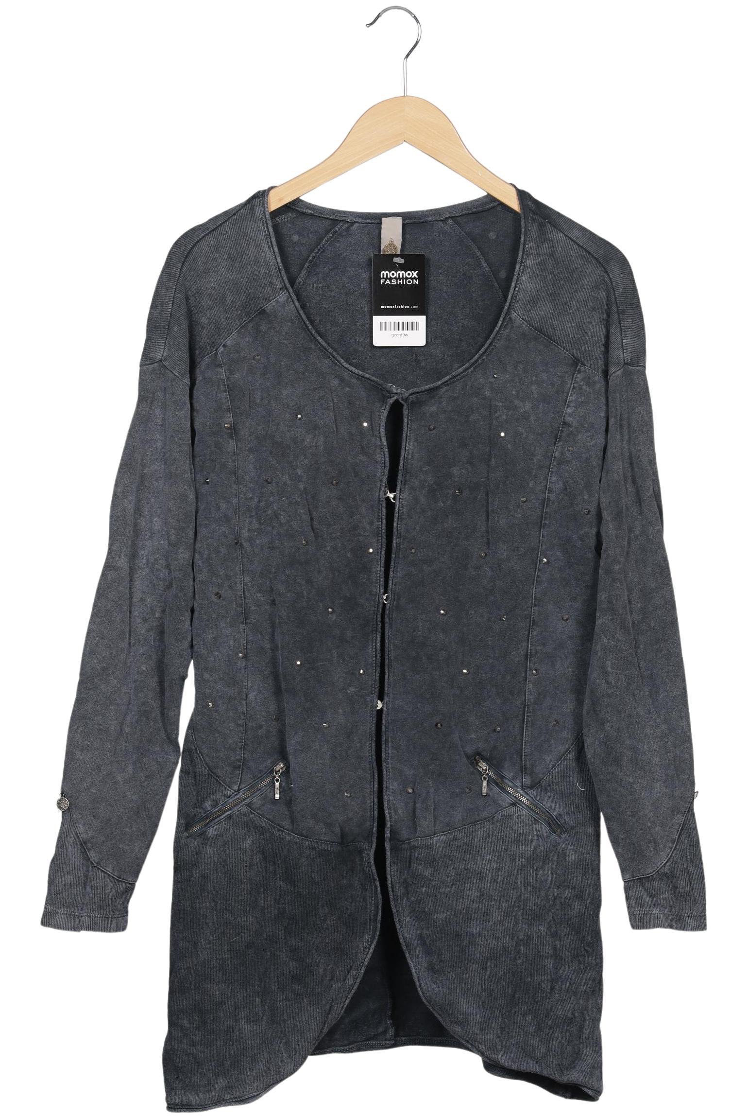 

tredy Damen Strickjacke, grau, Gr. 40