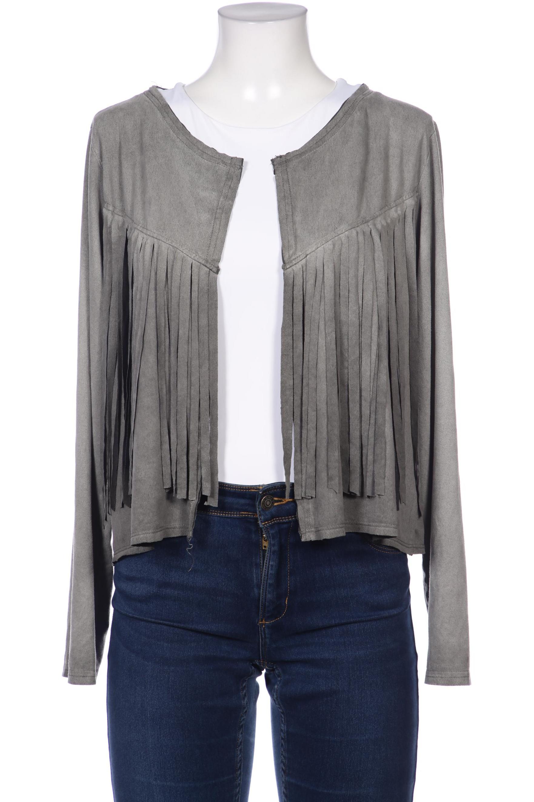 

tredy Damen Strickjacke, grau, Gr. 38