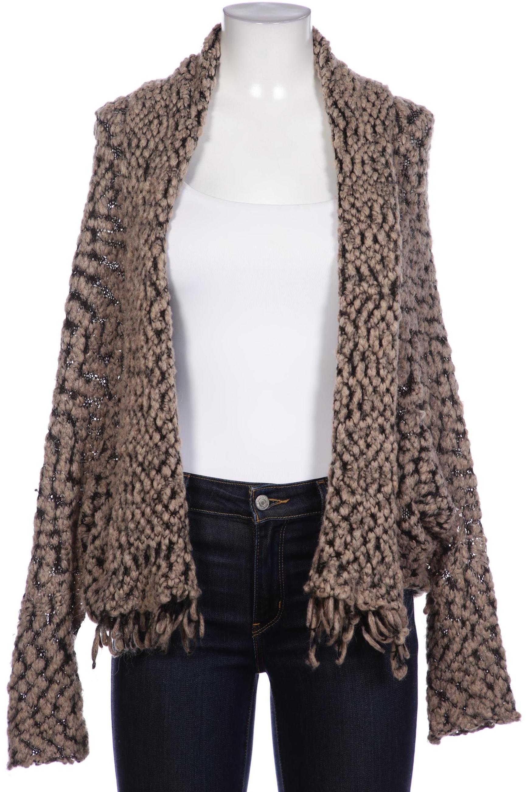 

tredy Damen Strickjacke, braun, Gr. 38