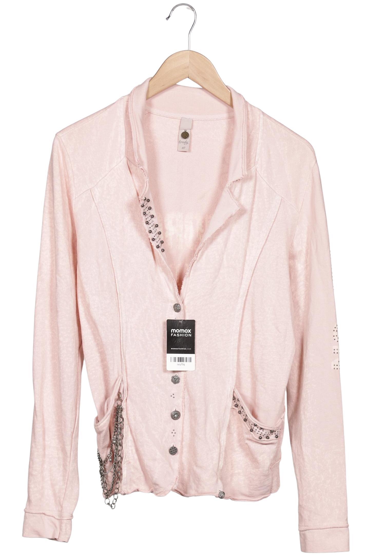 

tredy Damen Strickjacke, pink, Gr. 40