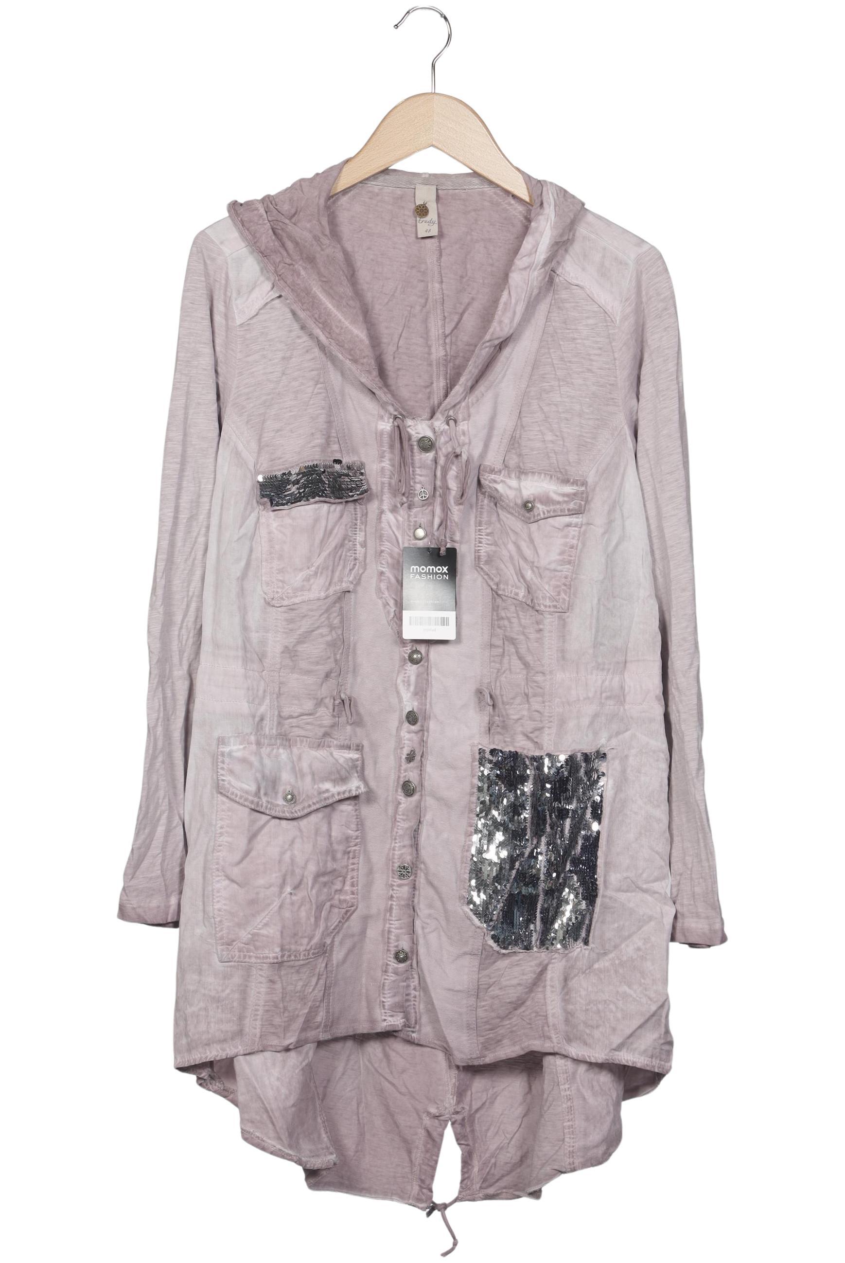 

tredy Damen Strickjacke, grau, Gr. 48