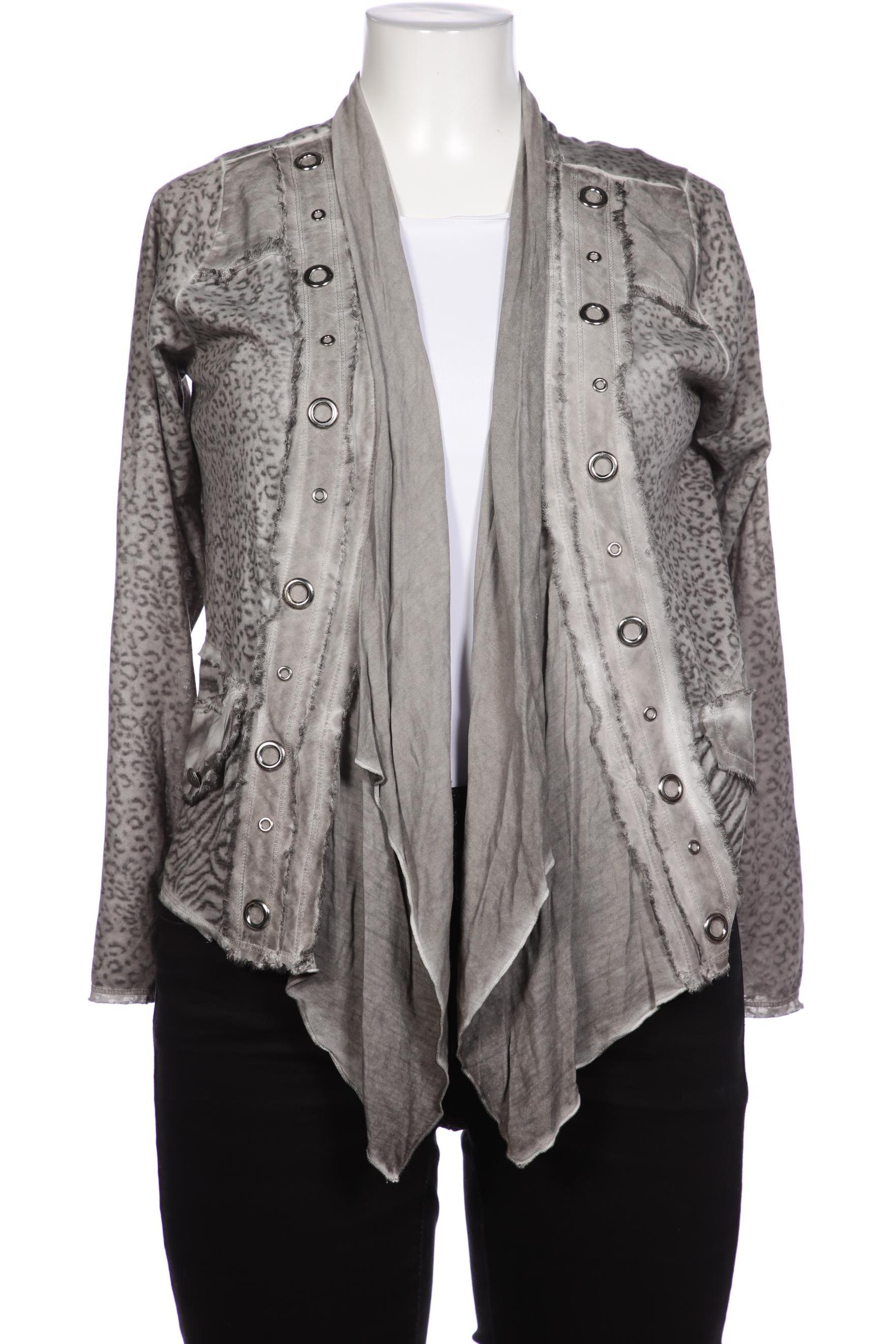 

tredy Damen Strickjacke, grau, Gr. 44