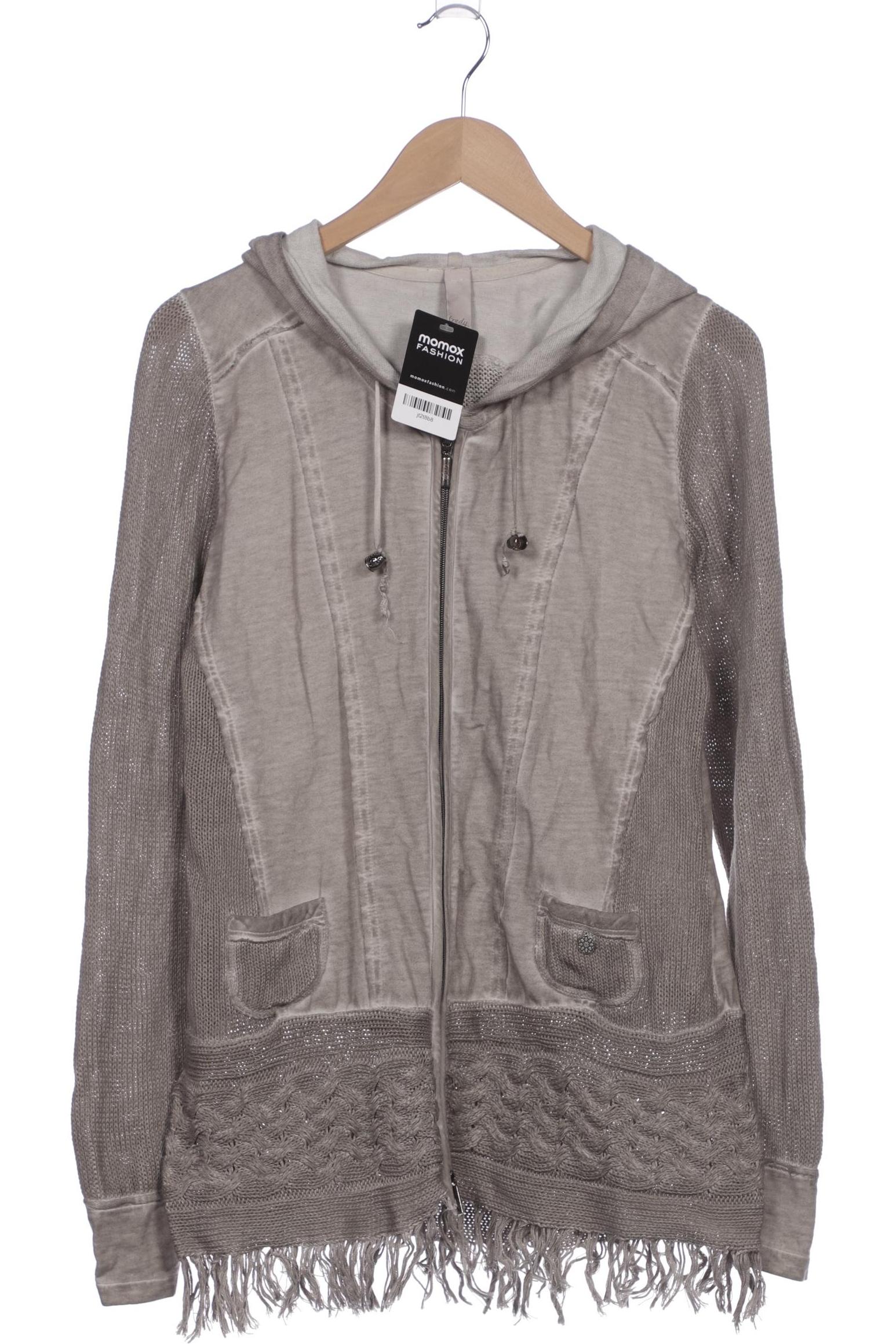 

tredy Damen Strickjacke, grau, Gr. 40