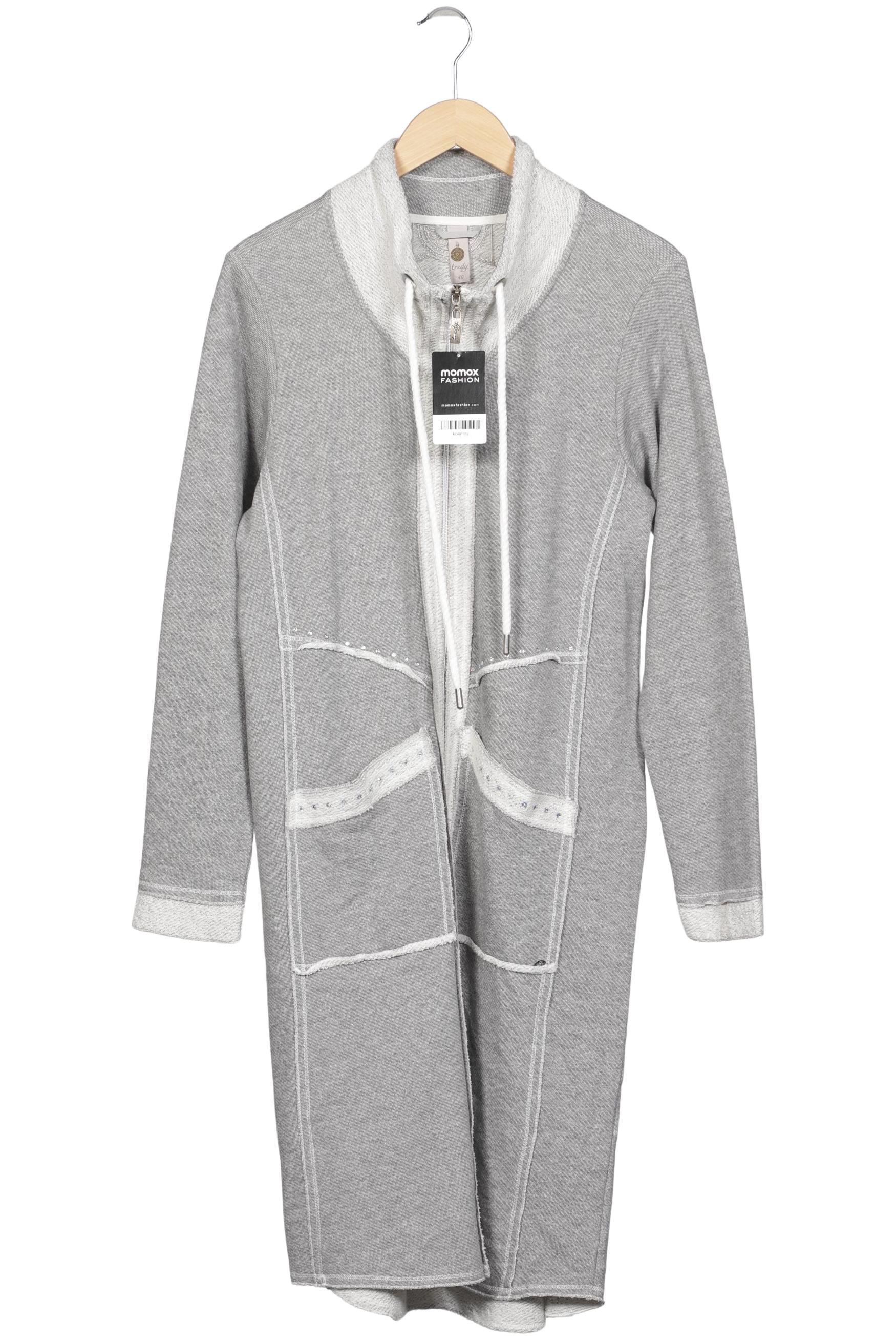 

tredy Damen Strickjacke, grau, Gr. 40