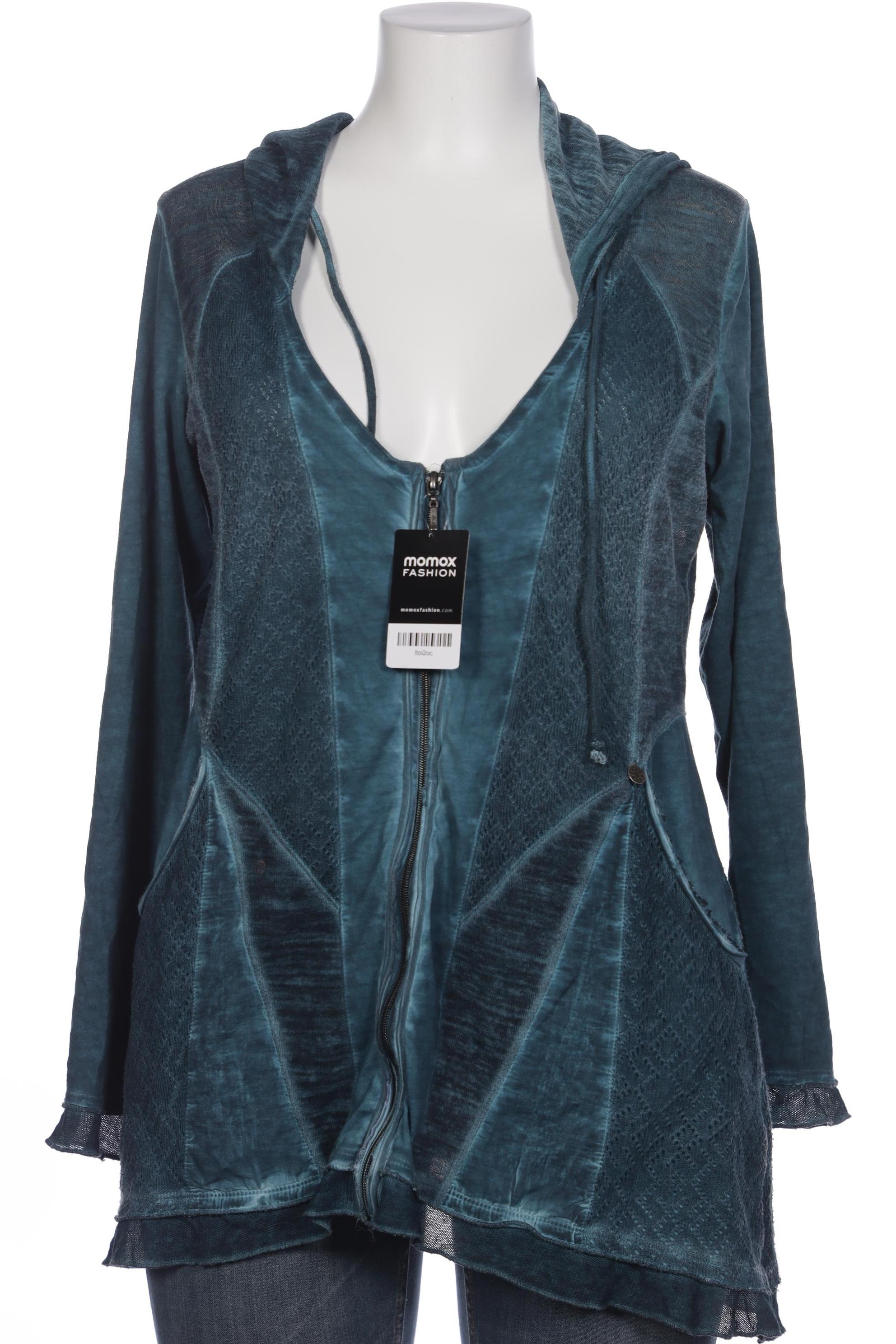 

tredy Damen Strickjacke, türkis, Gr. 42