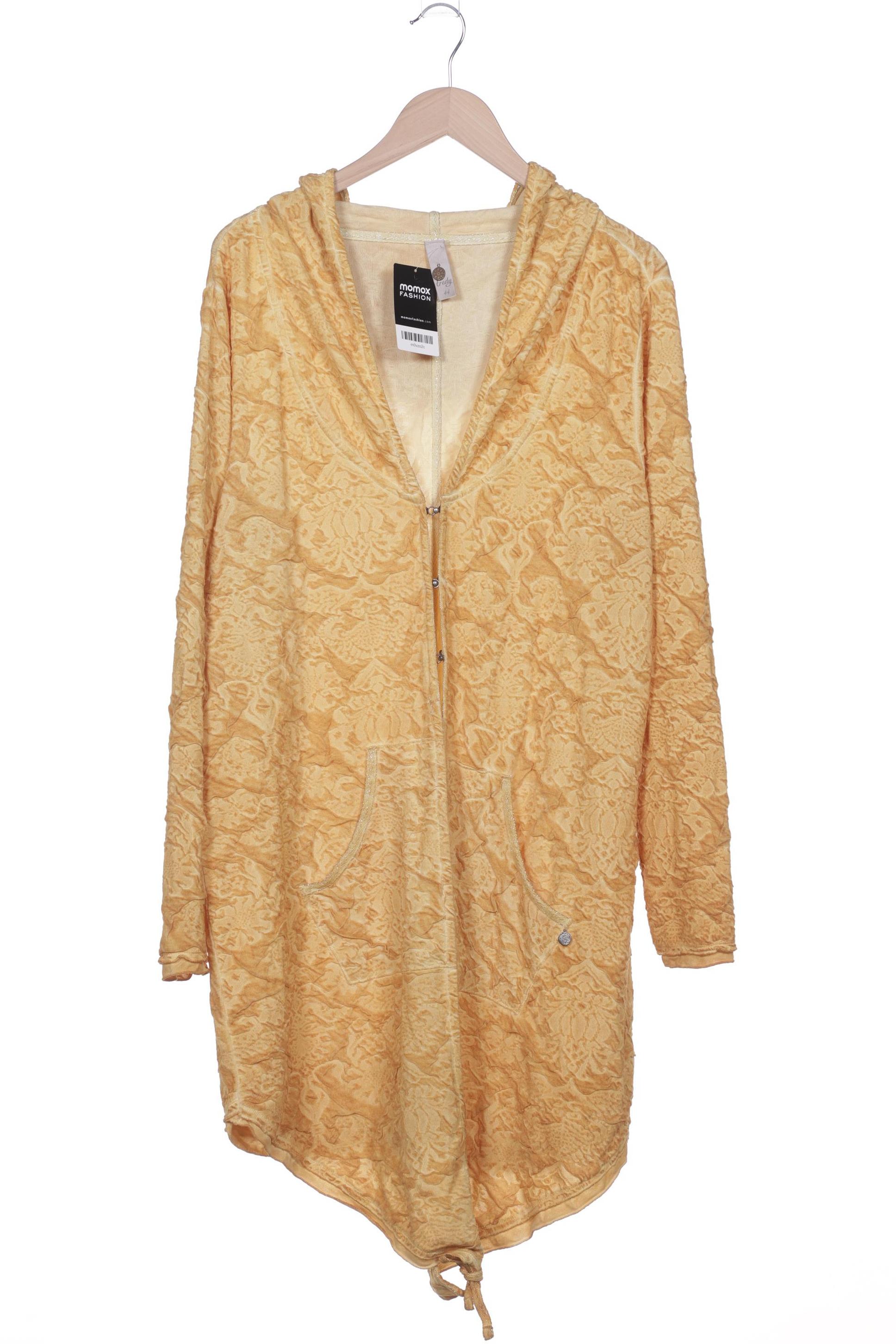 

tredy Damen Strickjacke, gelb, Gr. 44