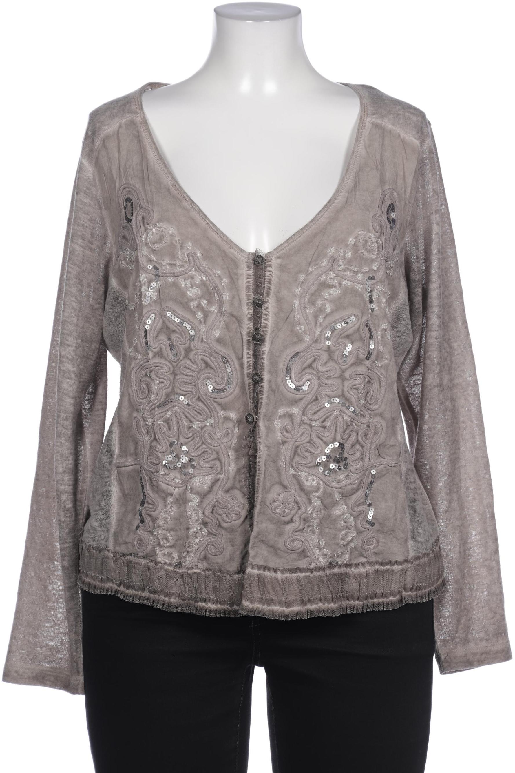 

tredy Damen Strickjacke, grau, Gr. 46