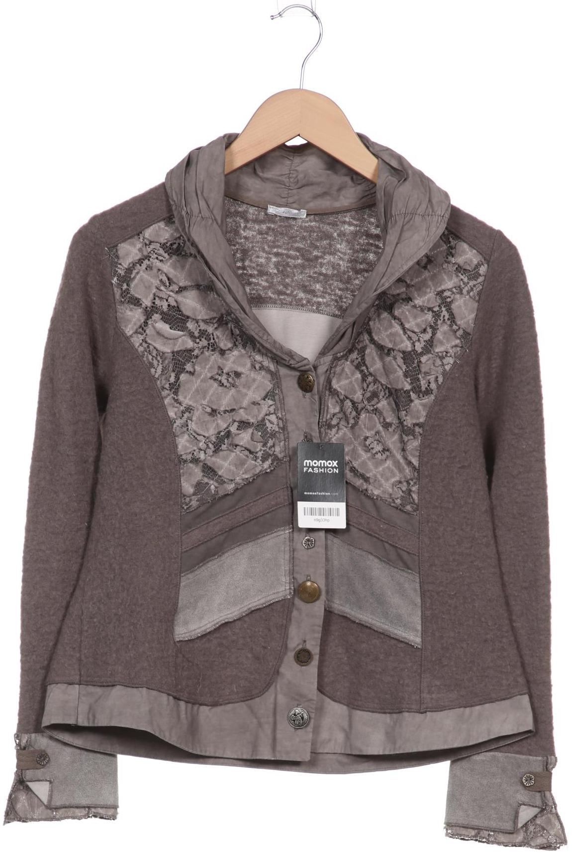 

tredy Damen Strickjacke, grau, Gr. 40