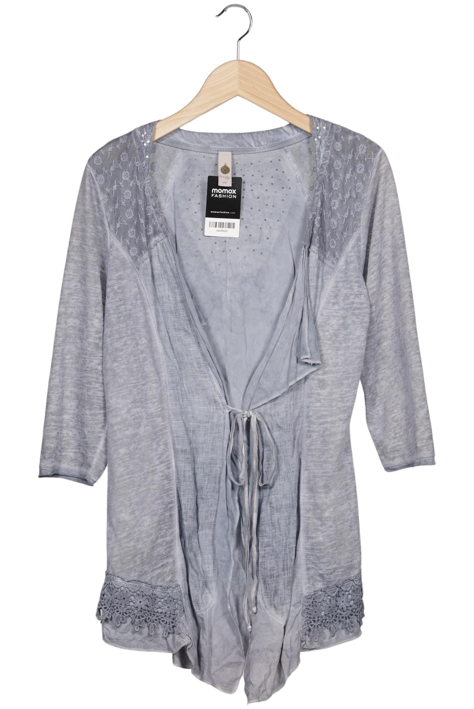 

tredy Damen Strickjacke, hellblau, Gr. 40