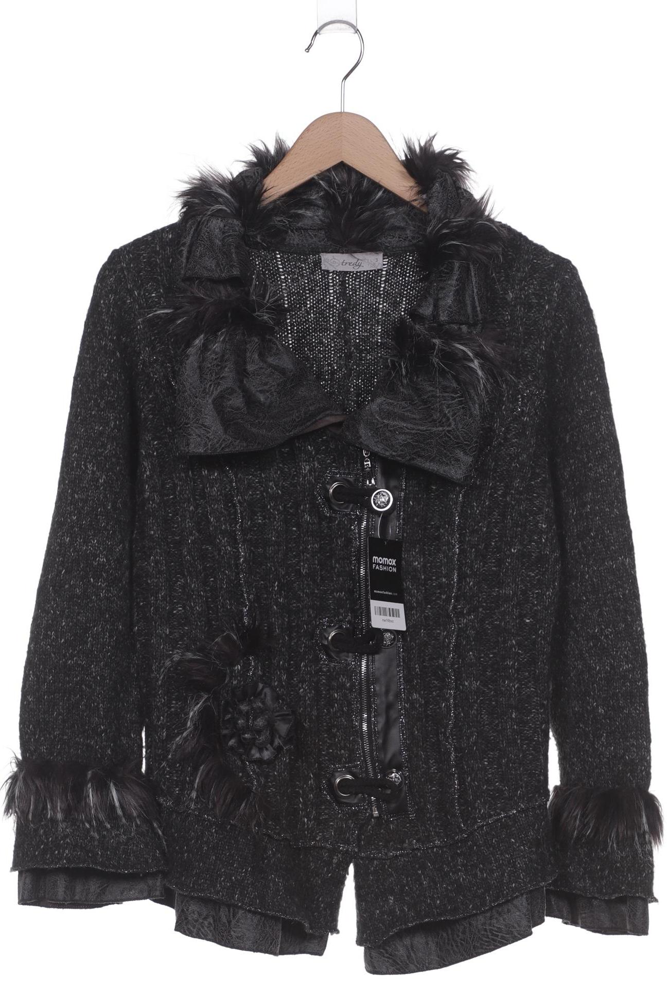 

tredy Damen Strickjacke, grau, Gr. 46