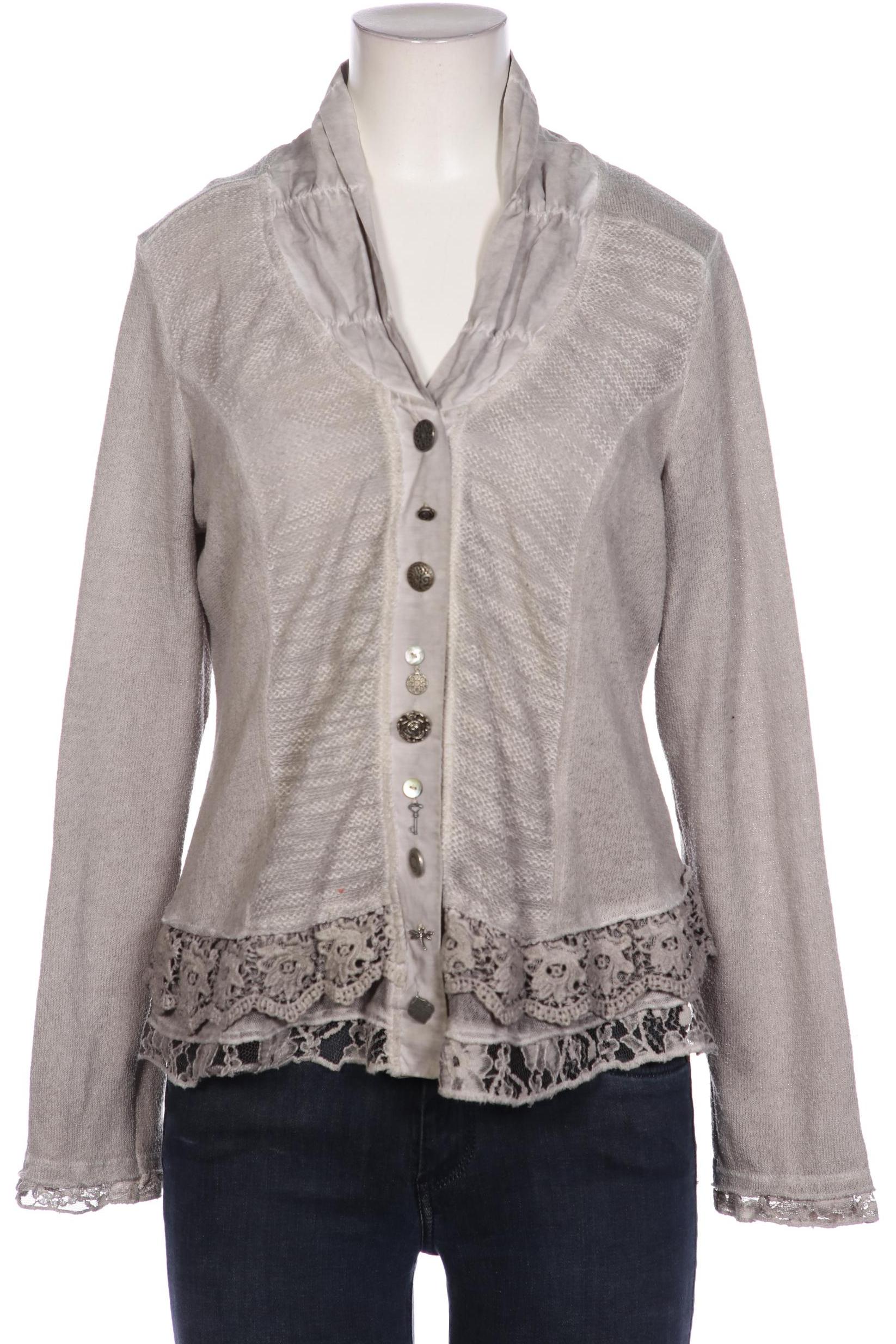 

tredy Damen Strickjacke, cremeweiß, Gr. 38