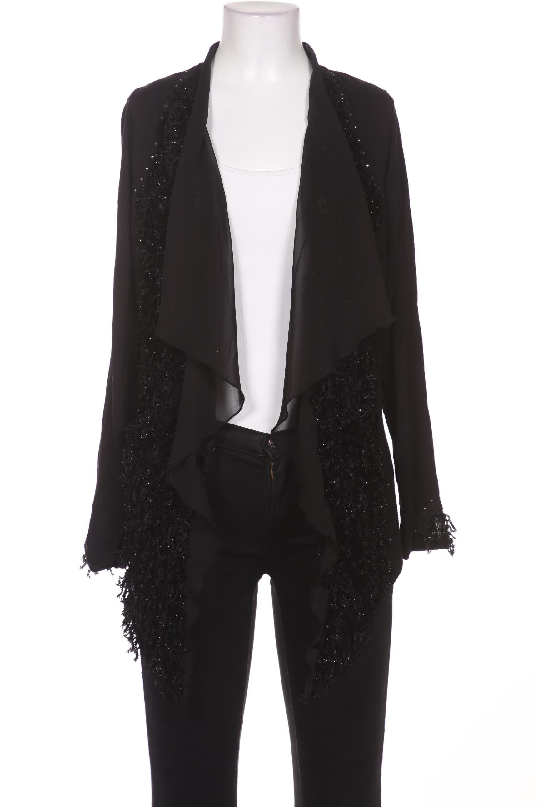 

tredy Damen Strickjacke, schwarz, Gr. 36