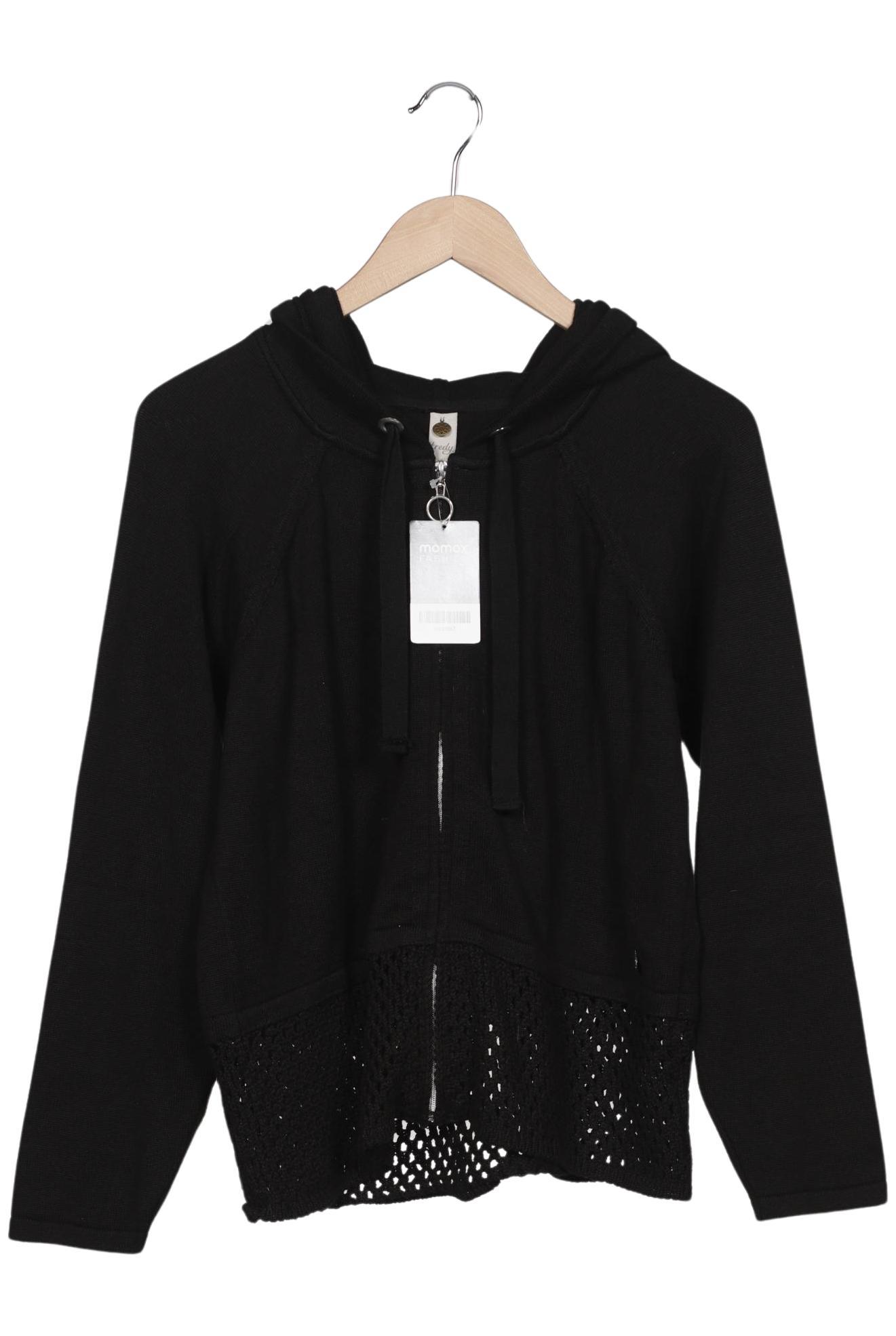 

tredy Damen Strickjacke, schwarz, Gr. 36