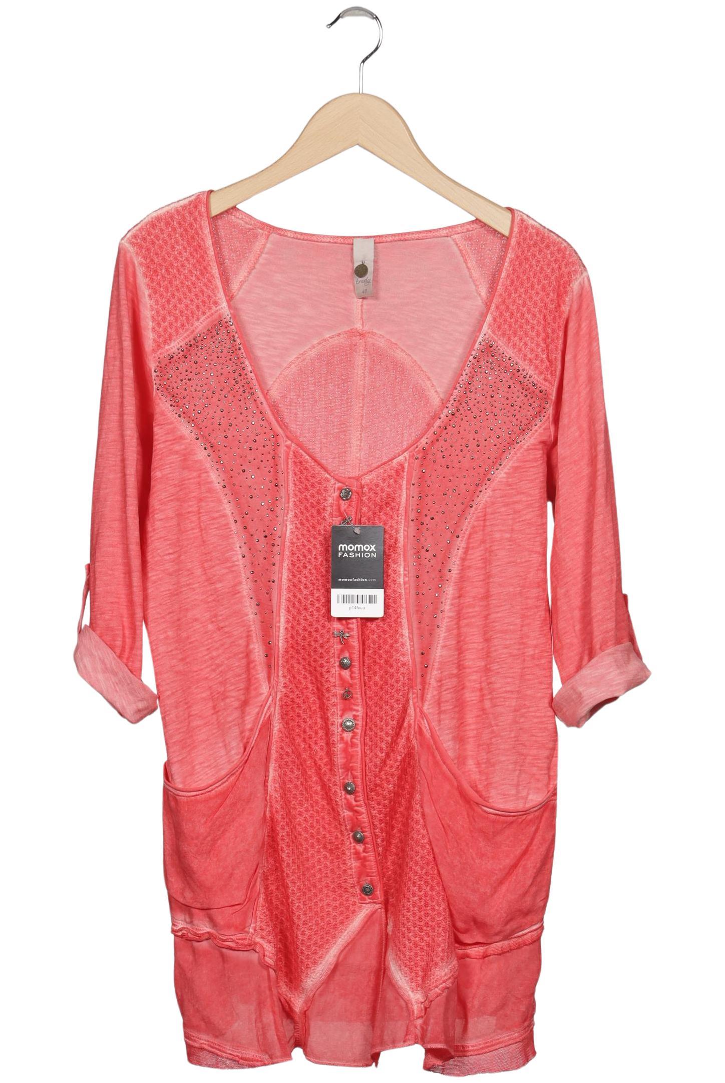 

tredy Damen Strickjacke, rot, Gr. 40