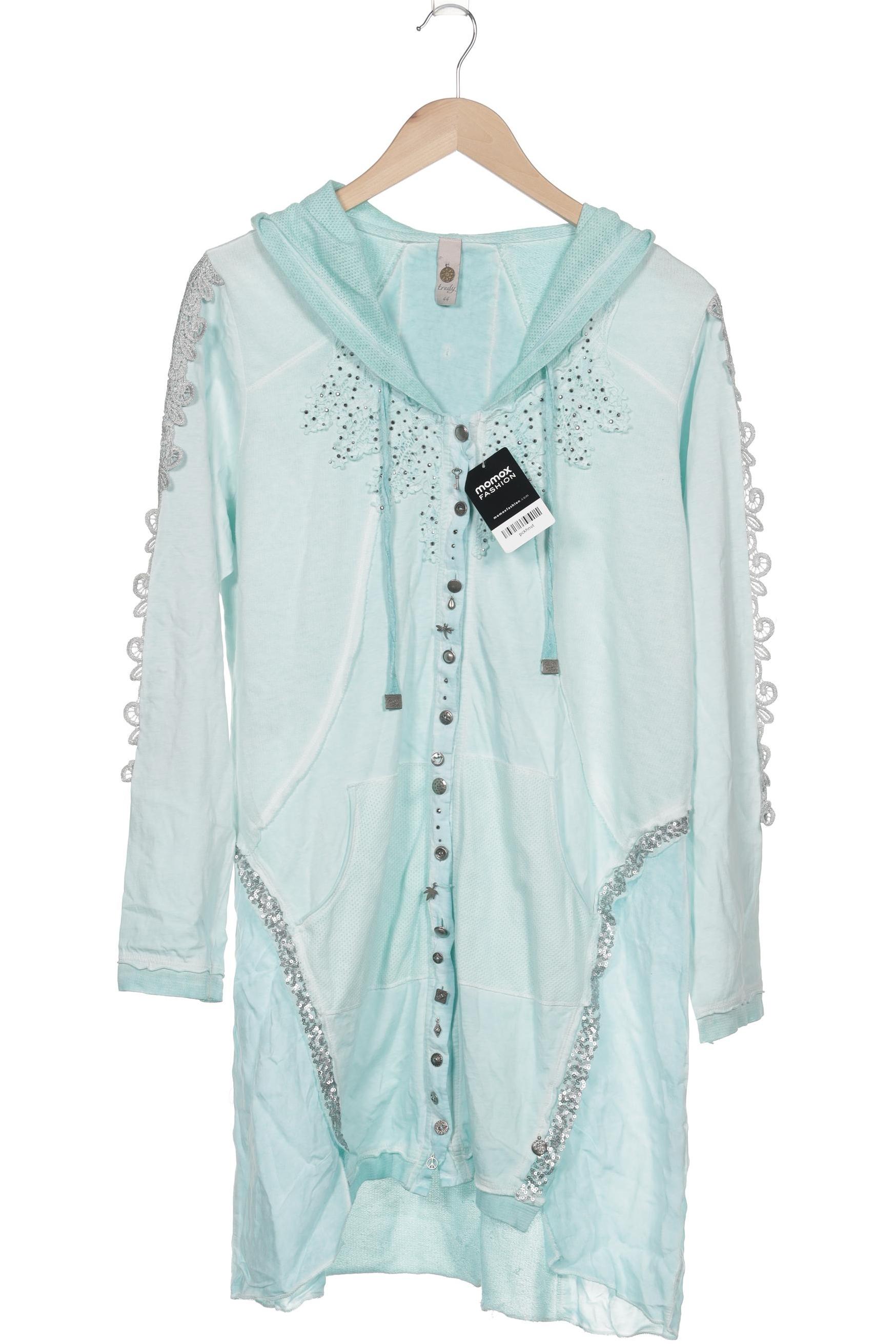 

tredy Damen Strickjacke, hellblau, Gr. 44