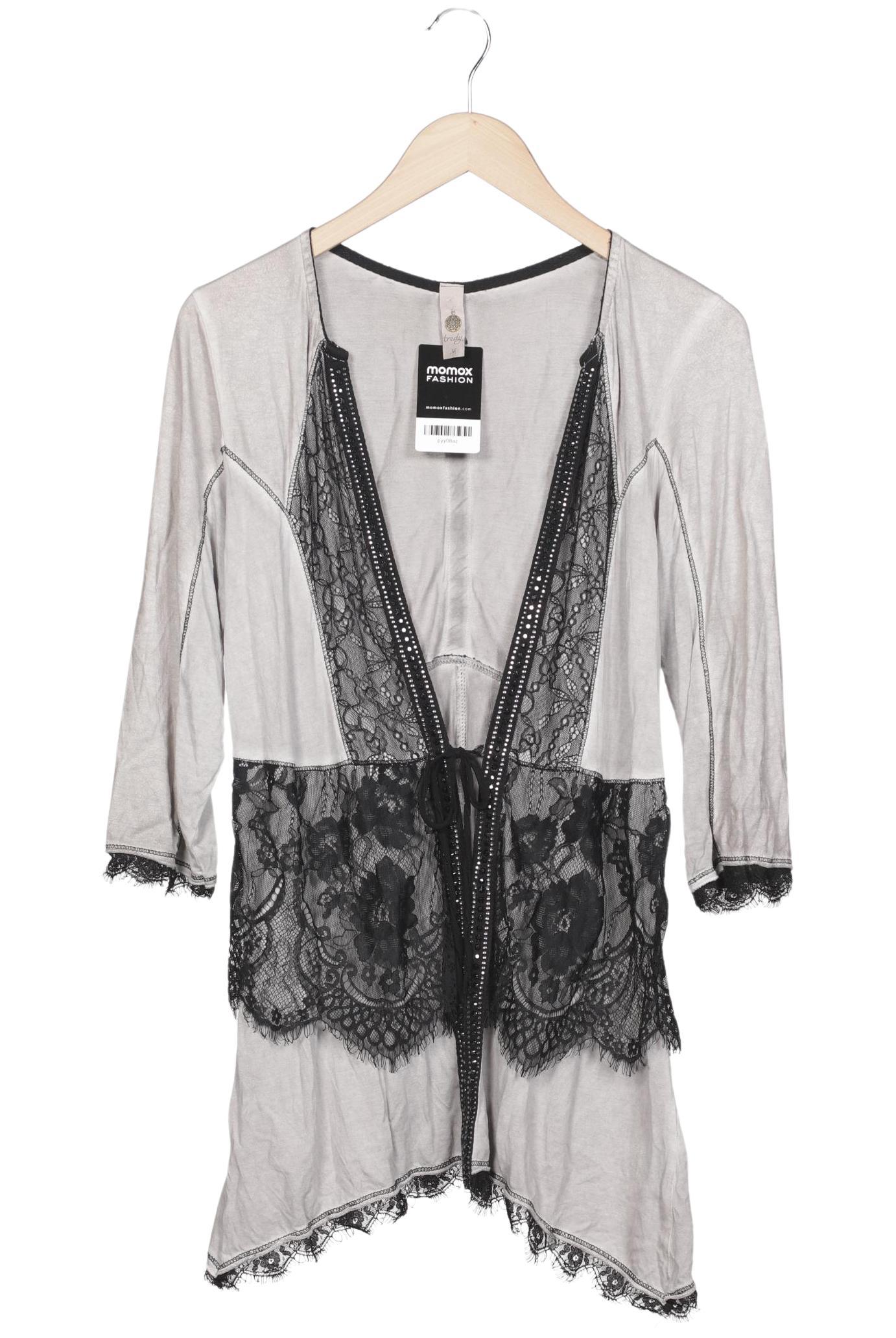 

tredy Damen Strickjacke, grau, Gr. 36