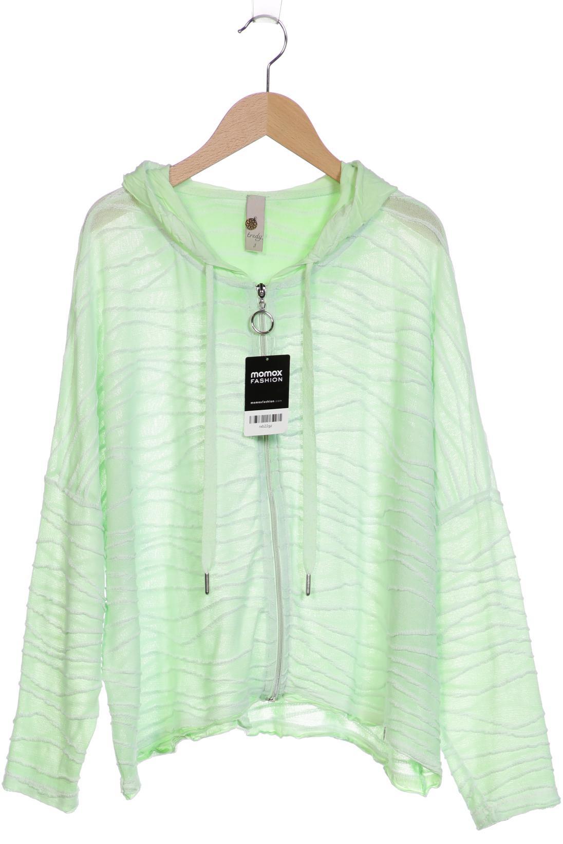 

tredy Damen Strickjacke, hellgrün, Gr. 52