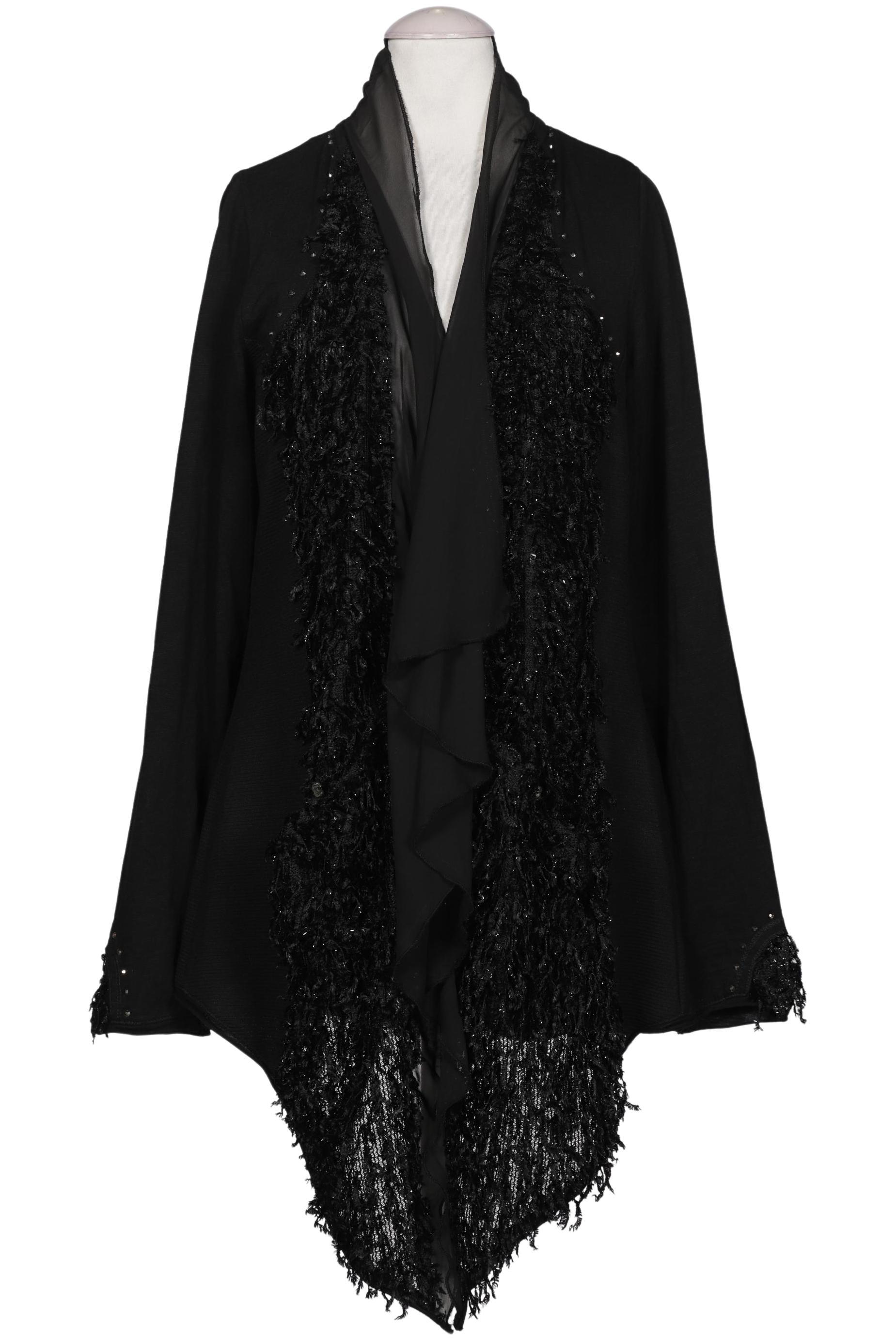 Thumbnail - tredy Damen Strickjacke, schwarz, Gr. 38