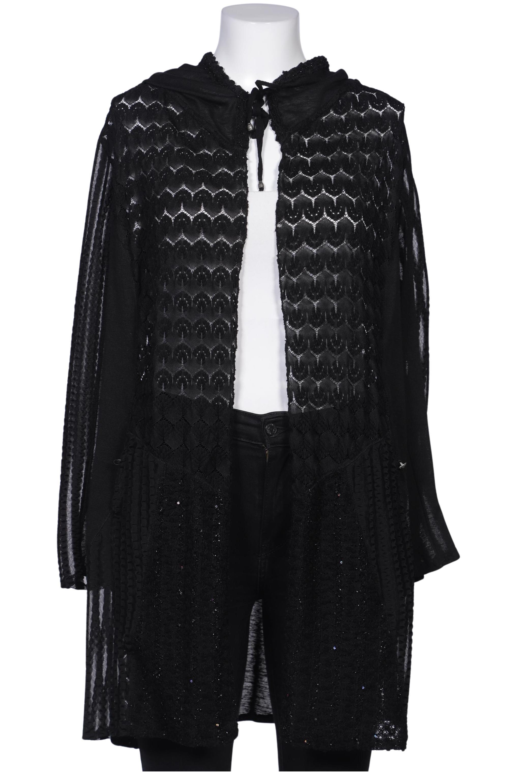 

tredy Damen Strickjacke, schwarz, Gr. 40