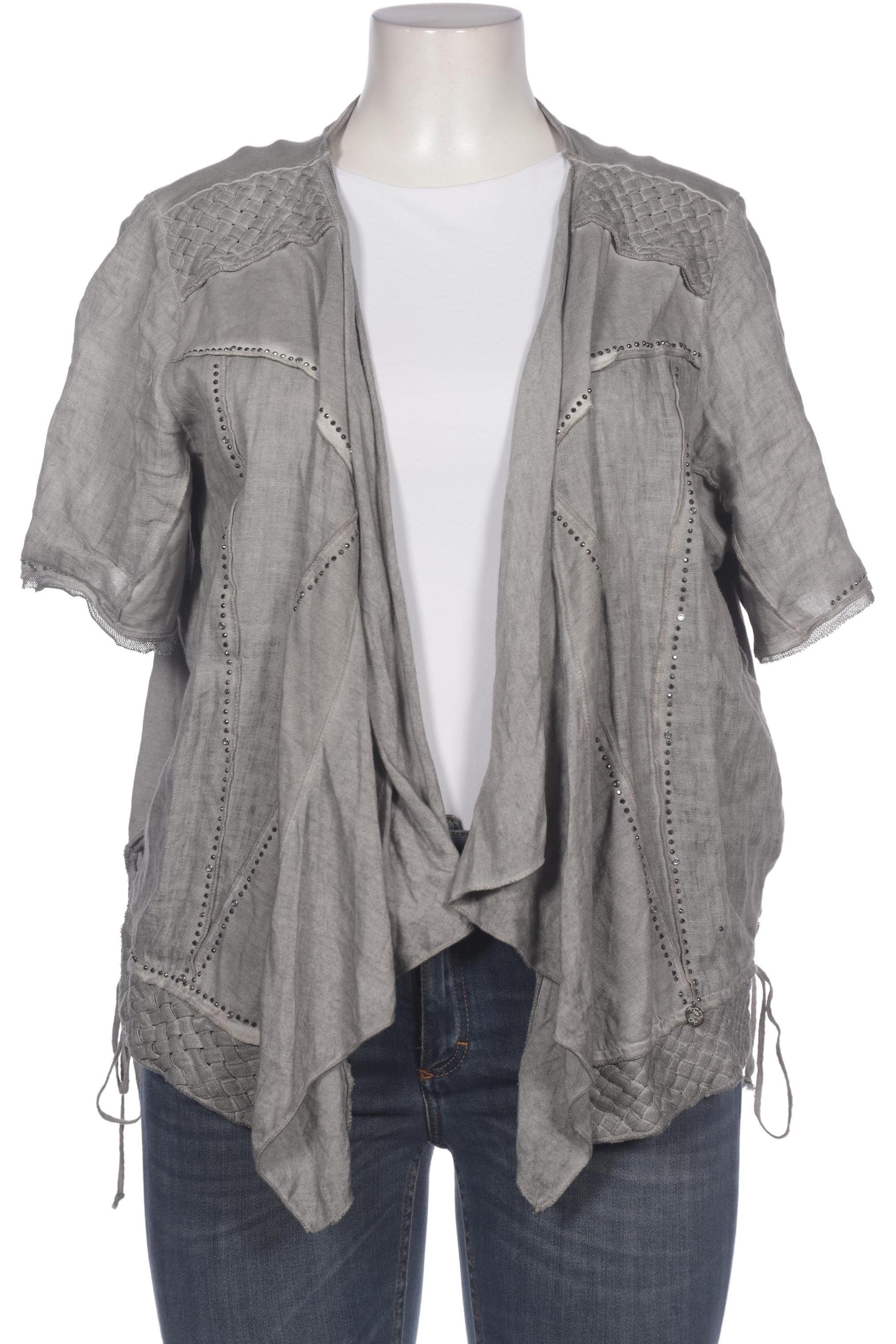 

tredy Damen Strickjacke, grau, Gr. 46