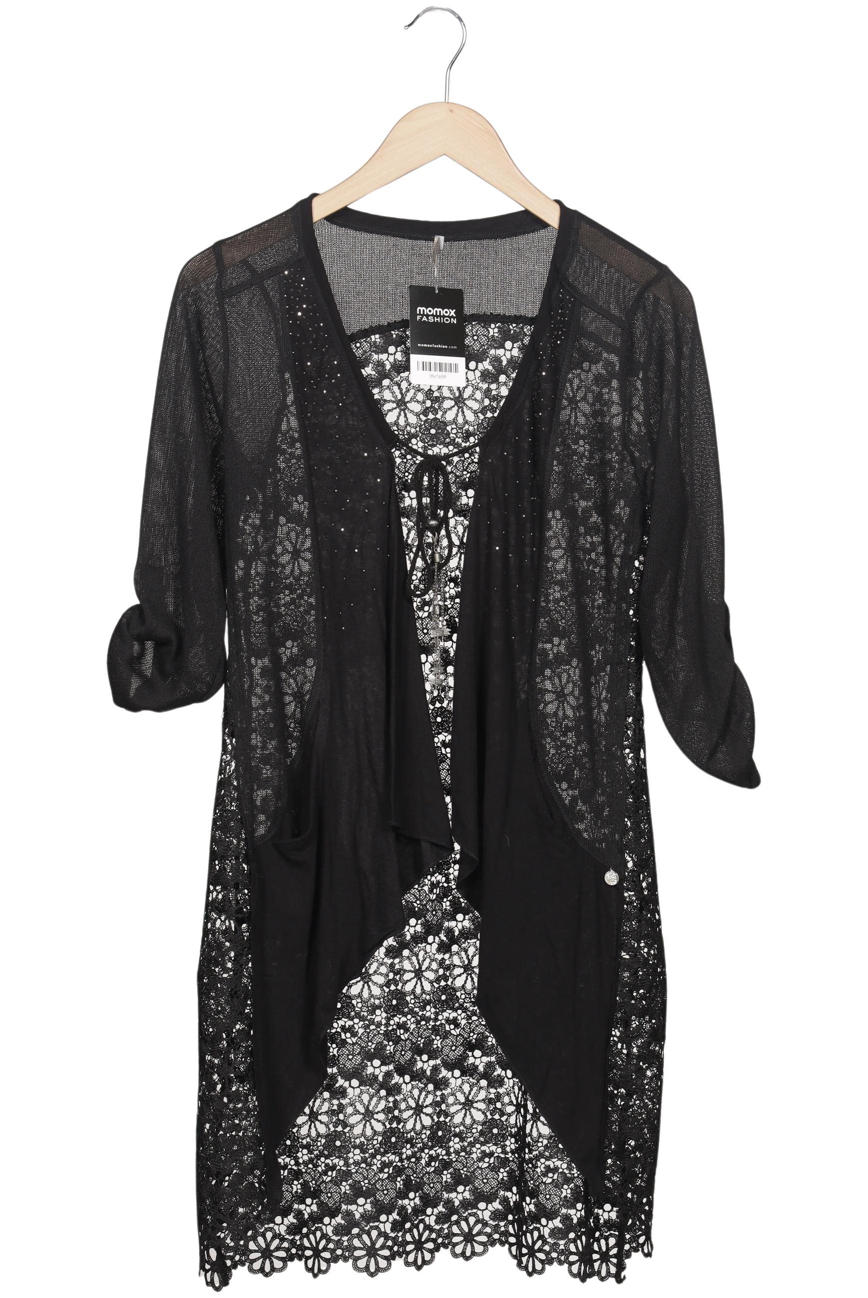 

tredy Damen Strickjacke, schwarz, Gr. 36