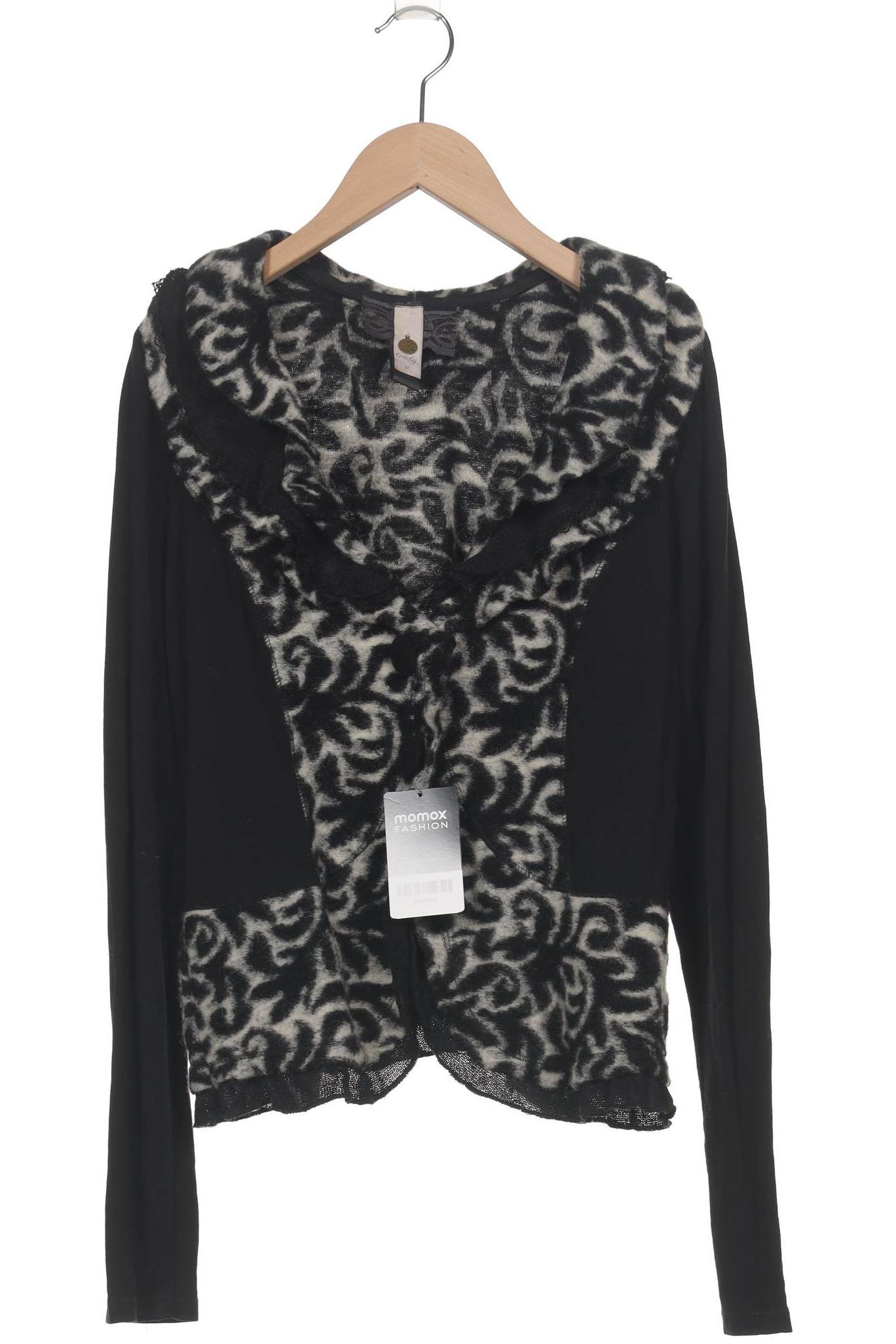 

tredy Damen Strickjacke, schwarz, Gr. 36