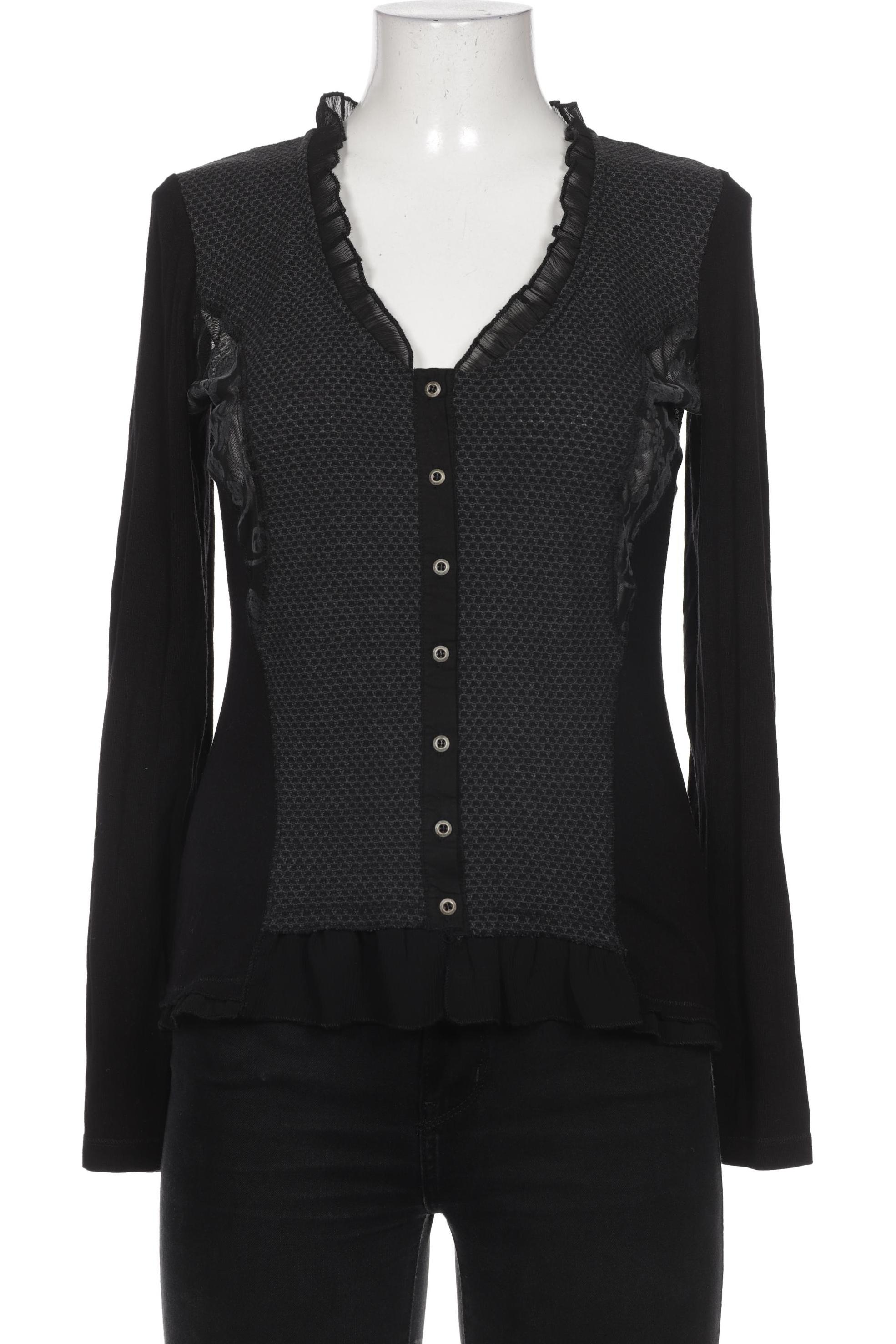 

tredy Damen Strickjacke, schwarz, Gr. 38
