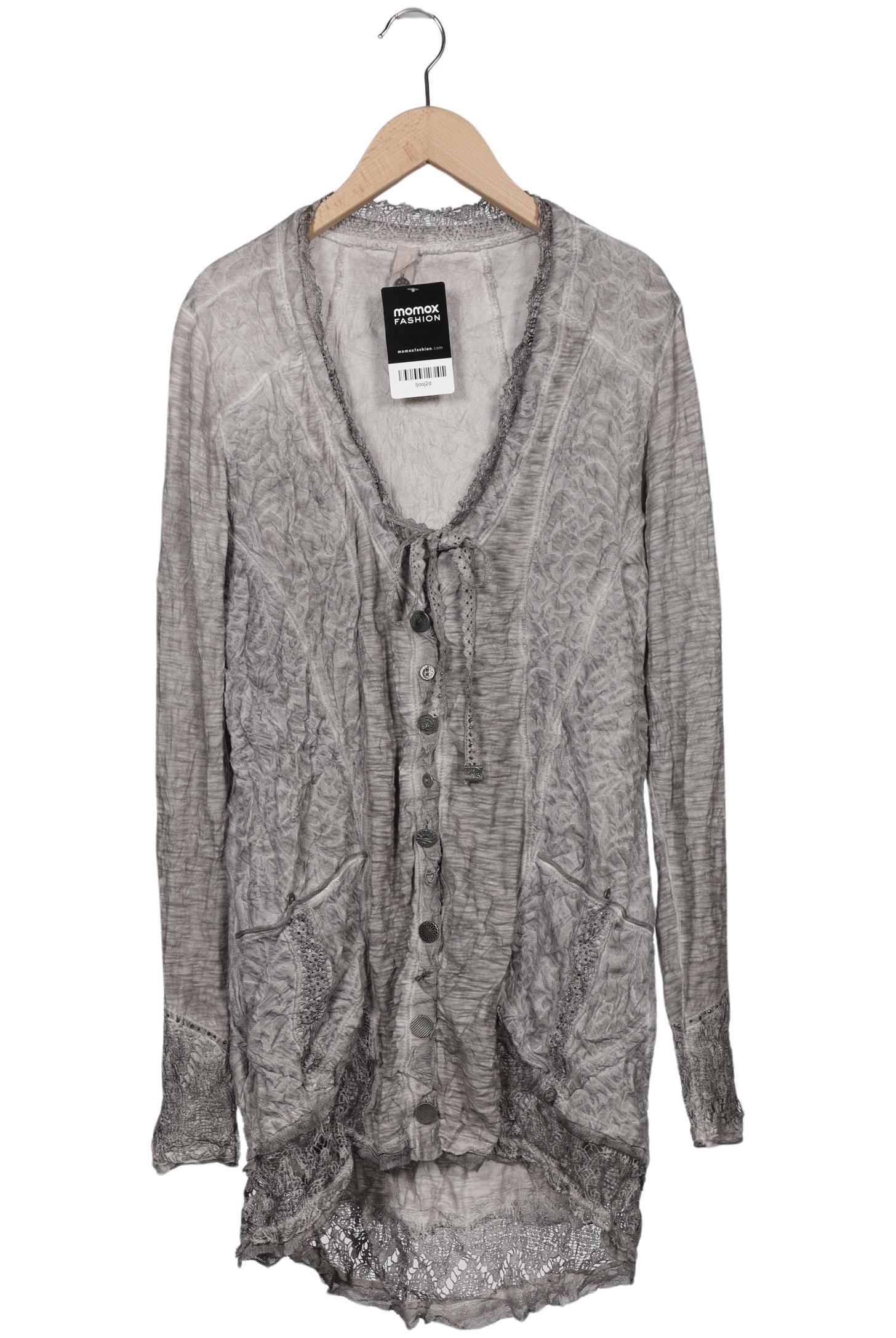 

tredy Damen Strickjacke, grau, Gr. 40