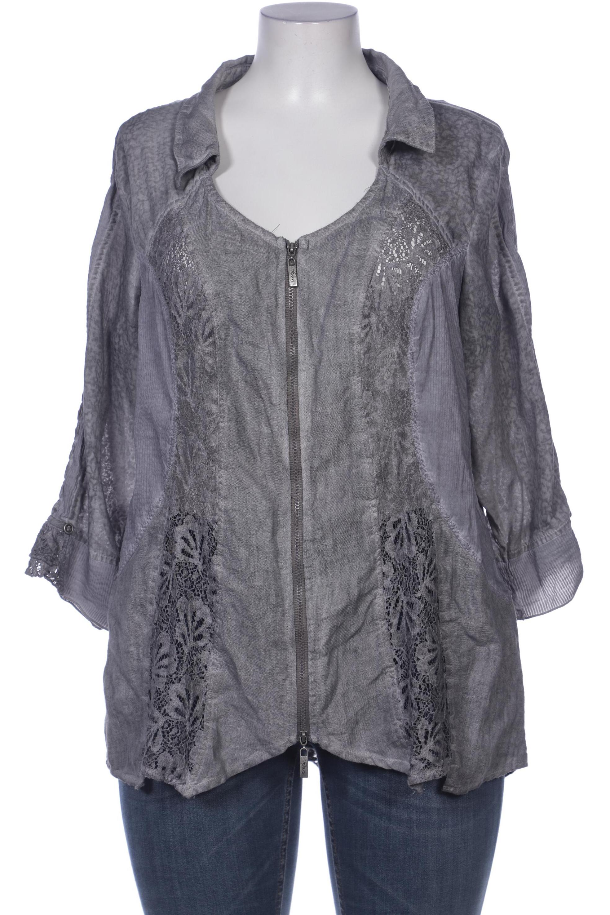 

tredy Damen Strickjacke, grau, Gr. 46