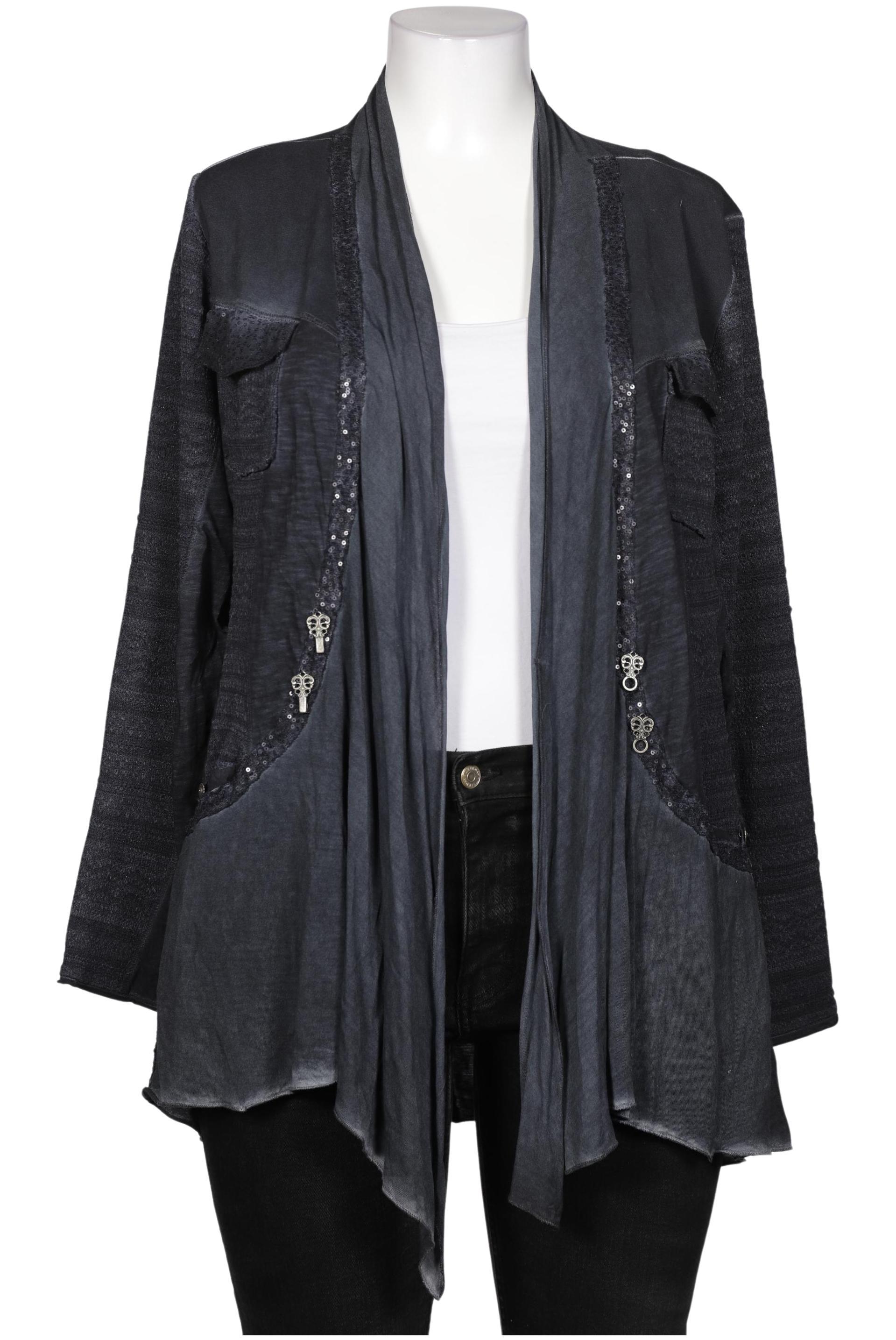 

tredy Damen Strickjacke, grau, Gr. 44