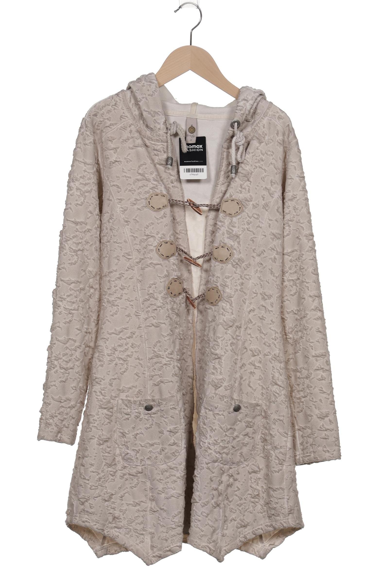 

tredy Damen Strickjacke, beige, Gr. 38