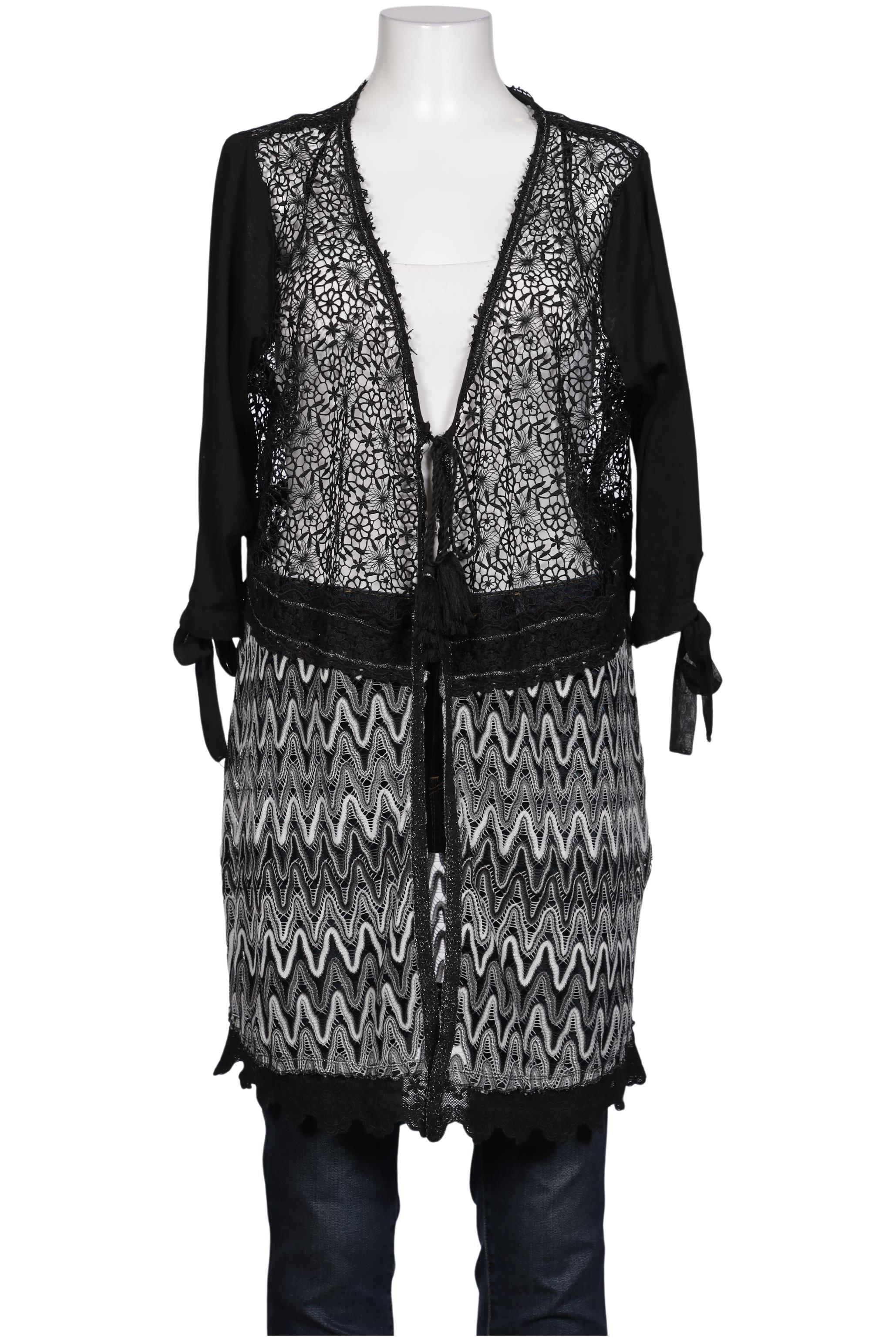 

tredy Damen Strickjacke, schwarz, Gr. 48