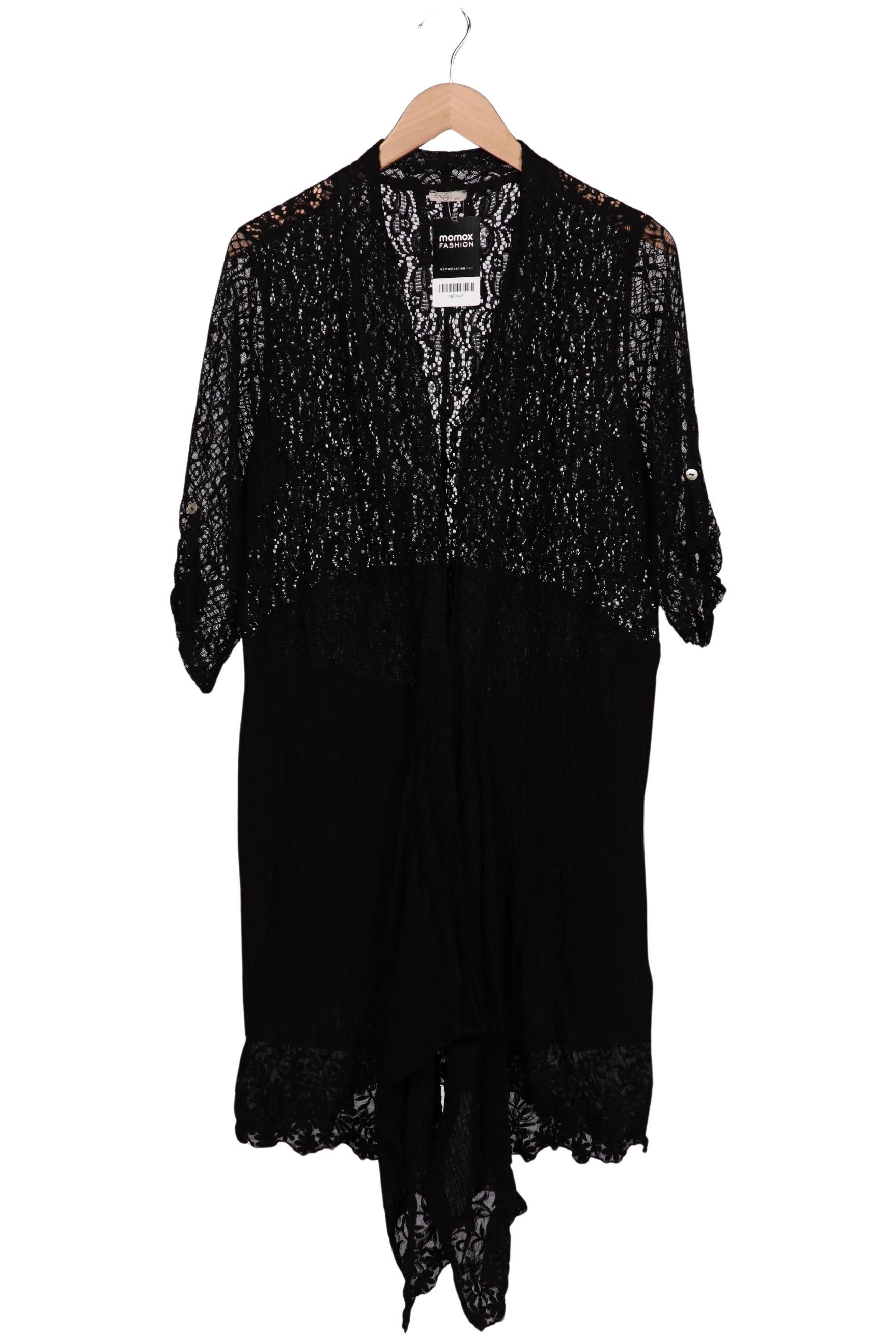 

tredy Damen Strickjacke, schwarz, Gr. 44