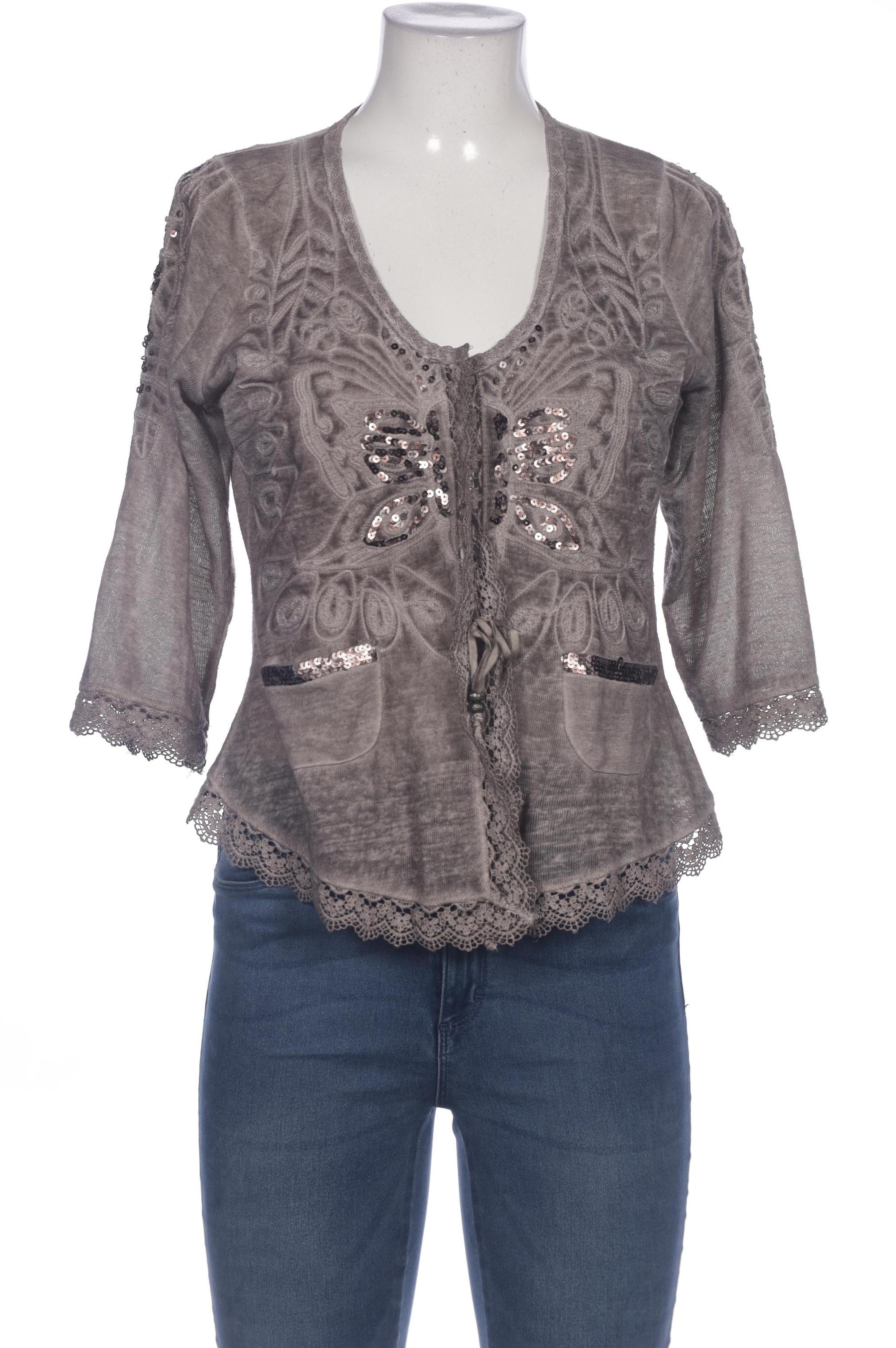 

tredy Damen Strickjacke, grau, Gr. 42