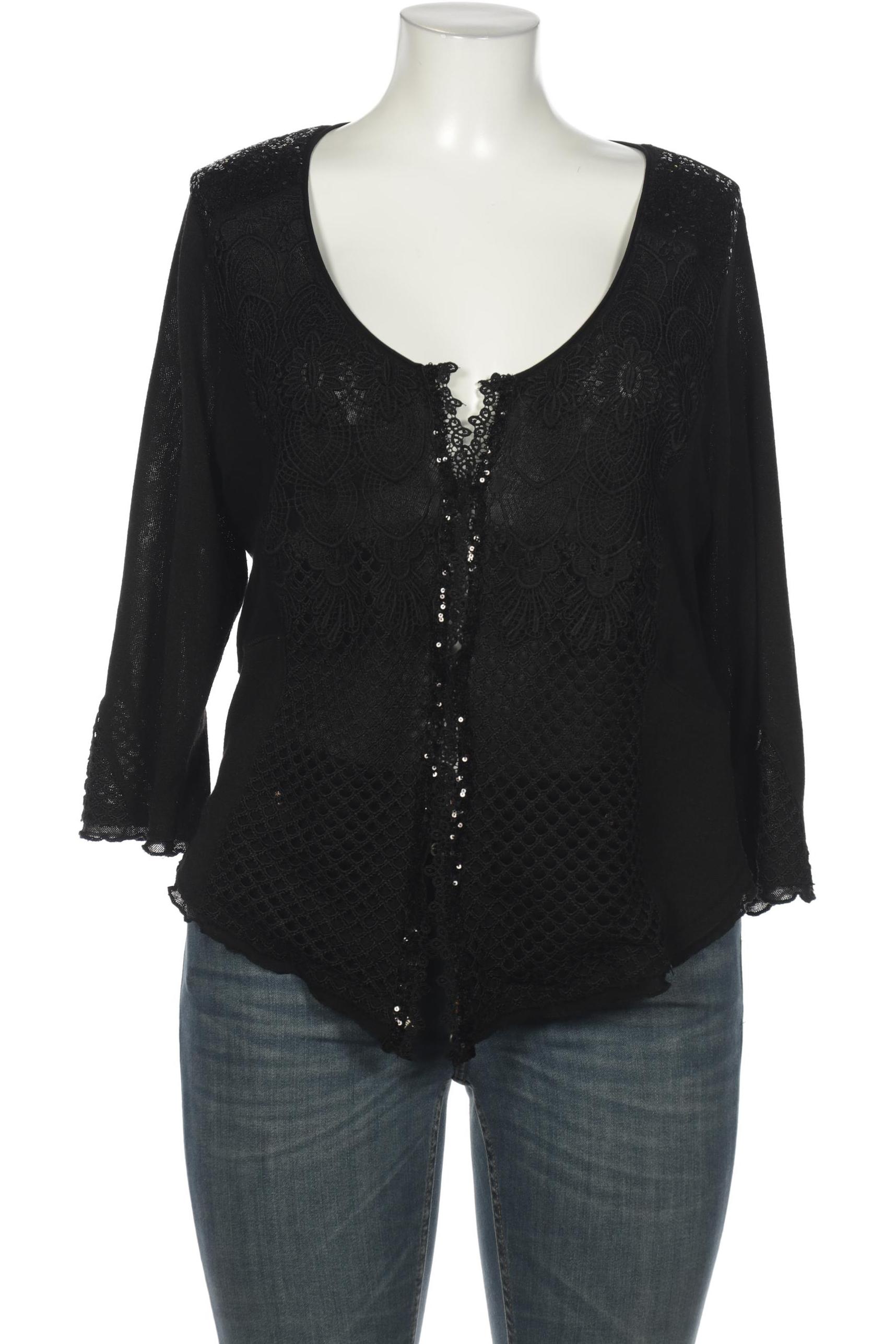 

tredy Damen Strickjacke, schwarz, Gr. 44