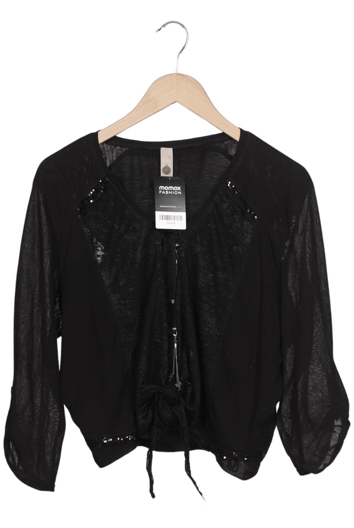 

tredy Damen Strickjacke, schwarz, Gr. 48