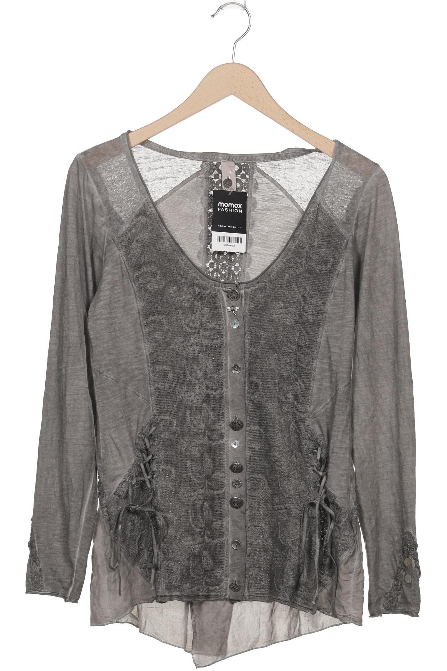 

tredy Damen Strickjacke, grau, Gr. 36