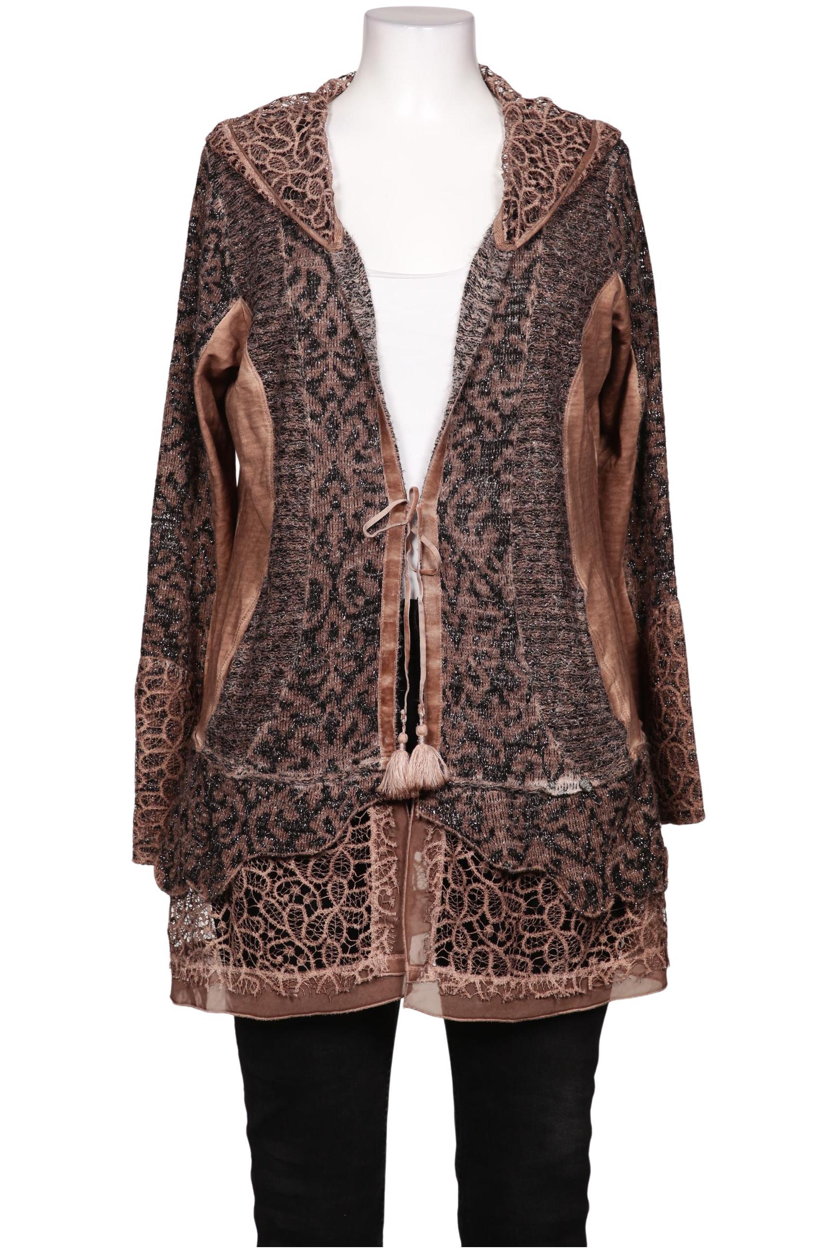 

tredy Damen Strickjacke, braun, Gr. 44