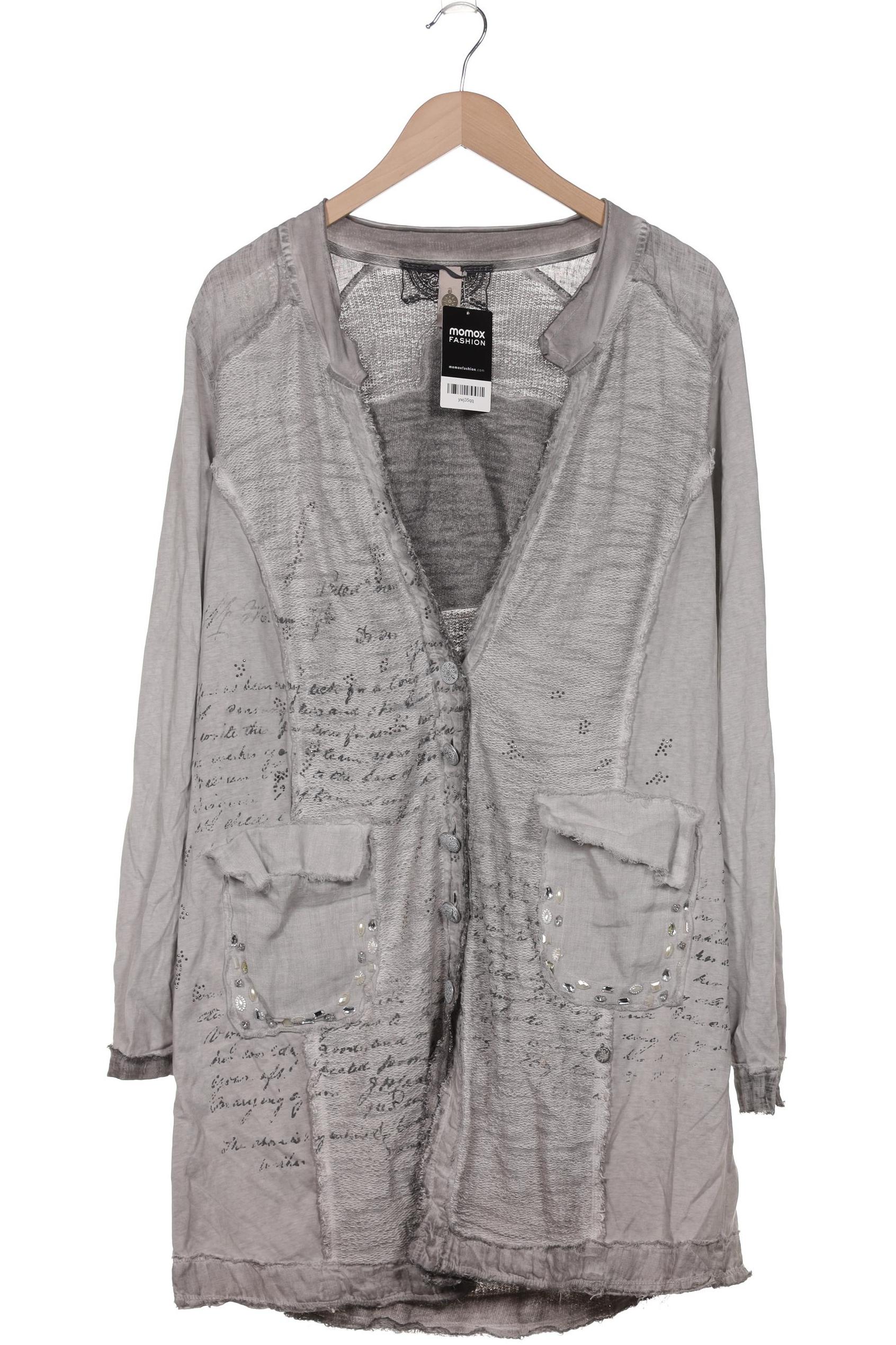 

tredy Damen Strickjacke, grau, Gr. 46