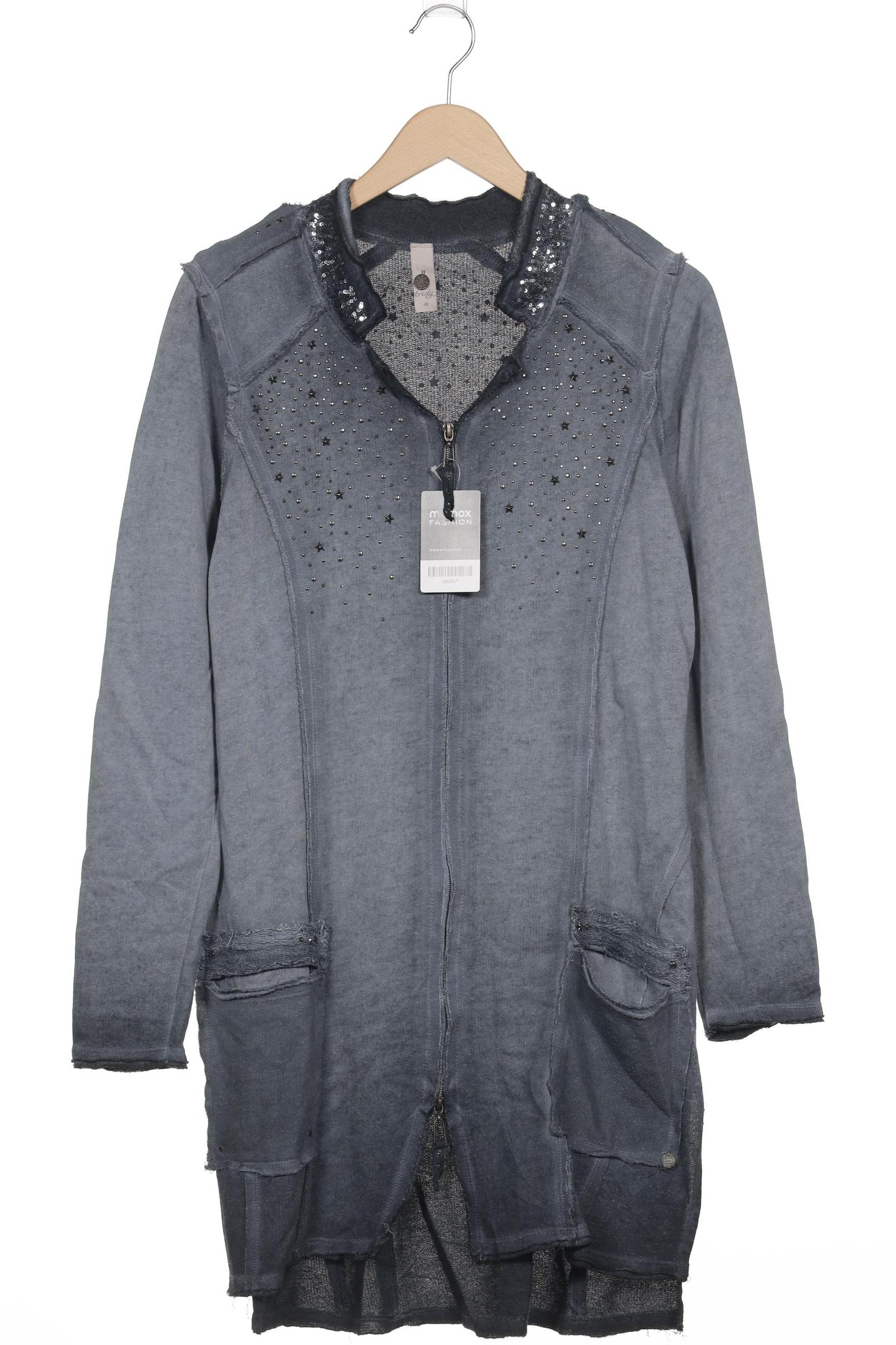 

tredy Damen Strickjacke, marineblau, Gr. 38