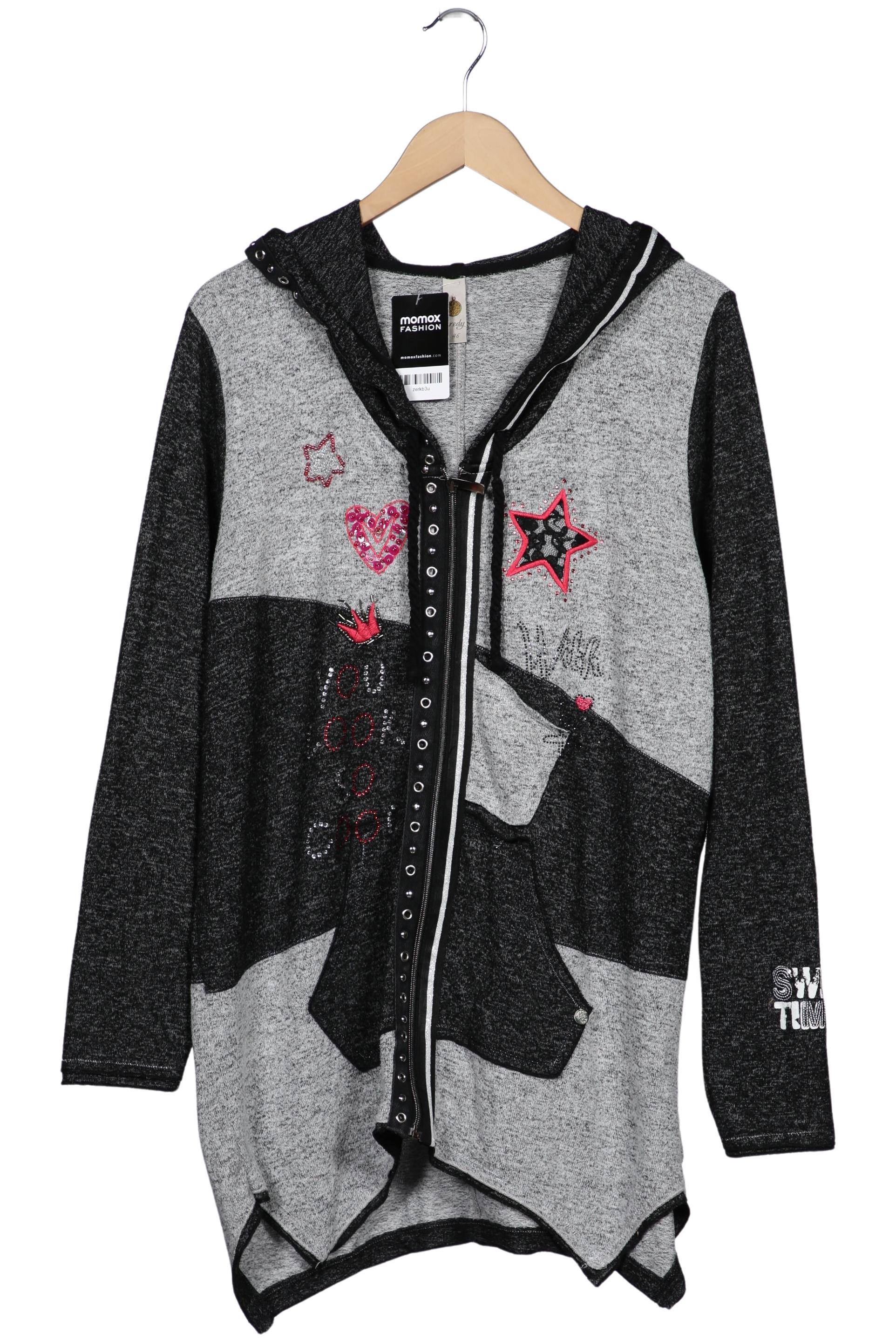 

tredy Damen Strickjacke, grau, Gr. 46