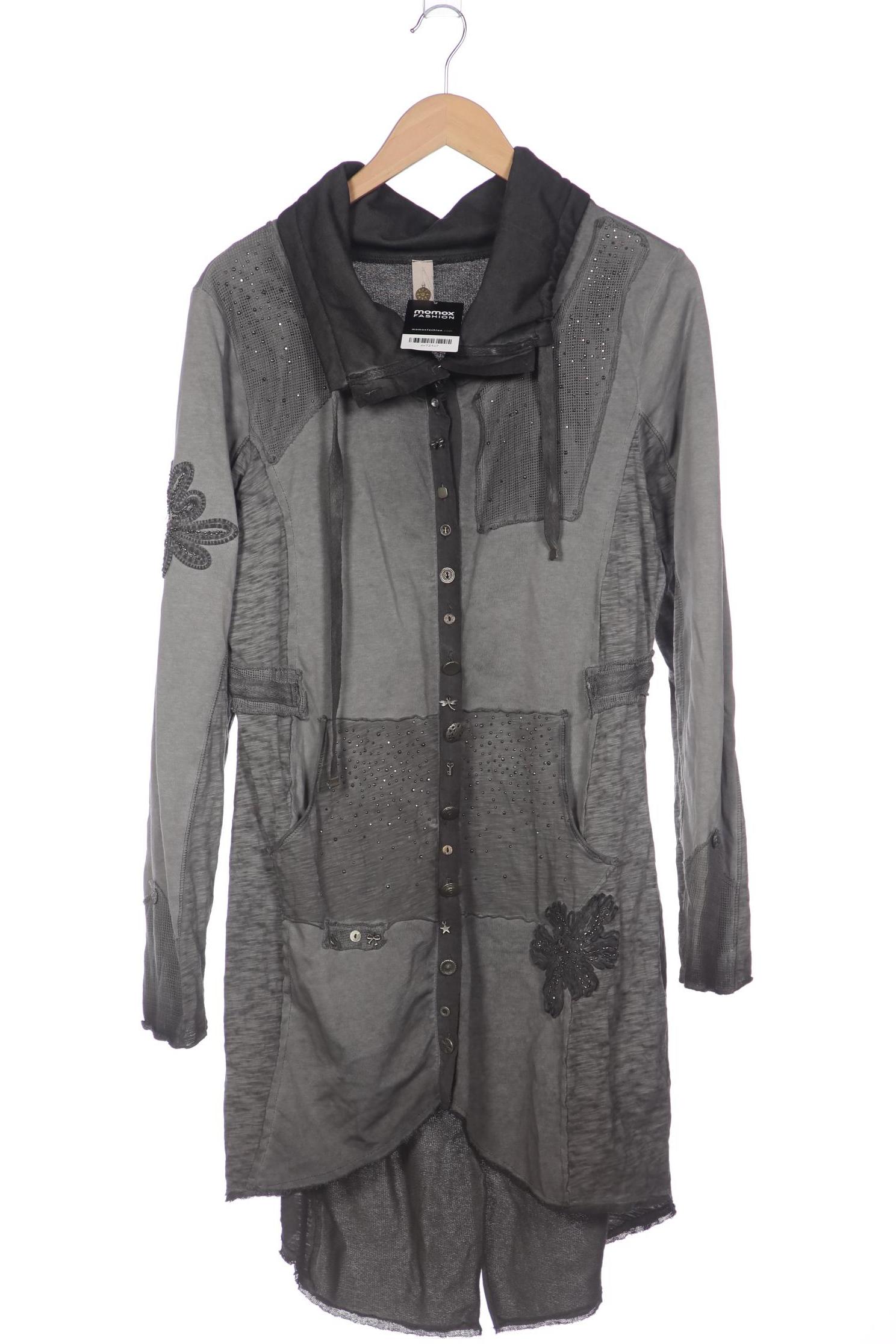 

tredy Damen Strickjacke, grau, Gr. 40