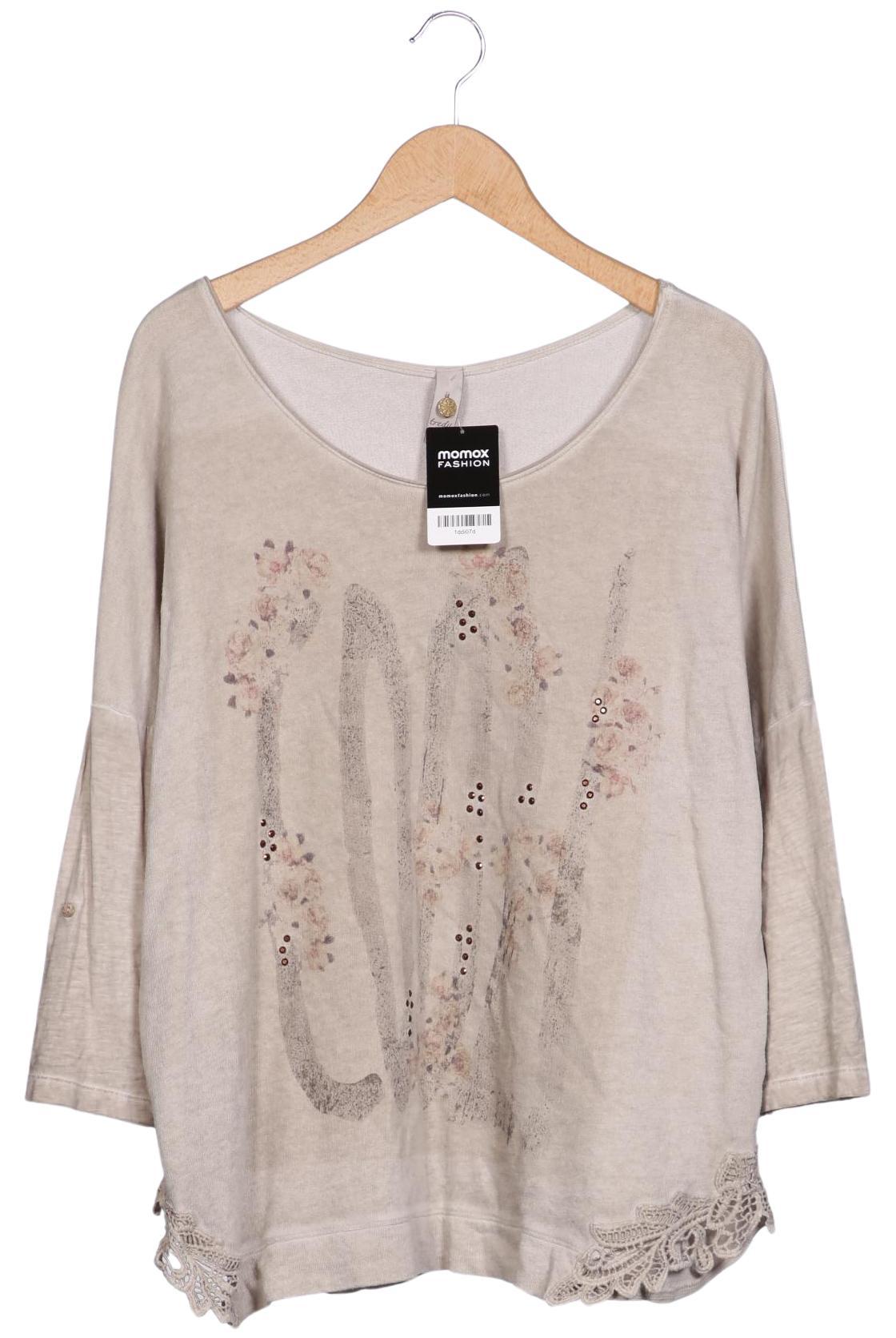 

tredy Damen Sweatshirt, beige, Gr. 44