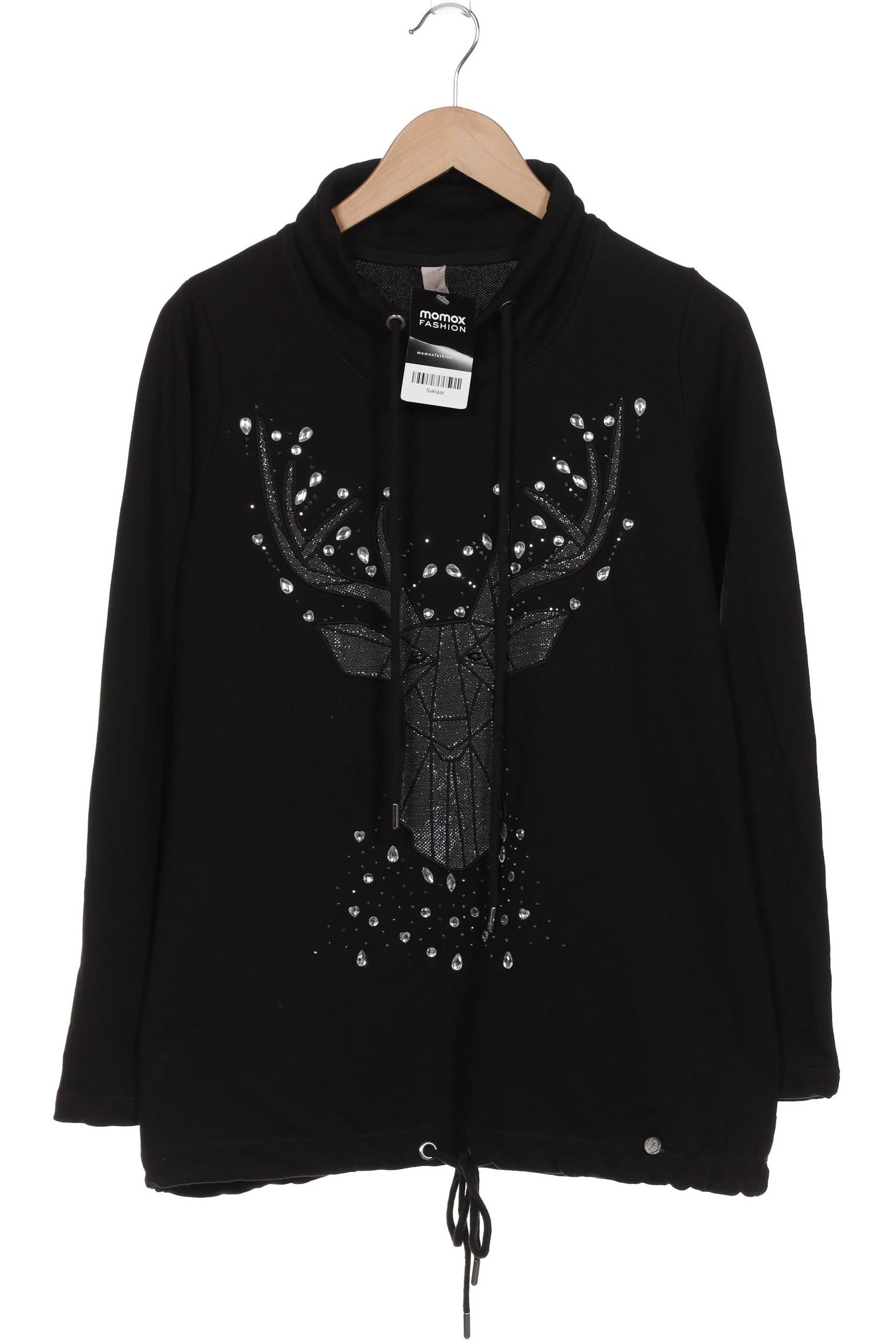 

tredy Damen Sweatshirt, schwarz, Gr. 42