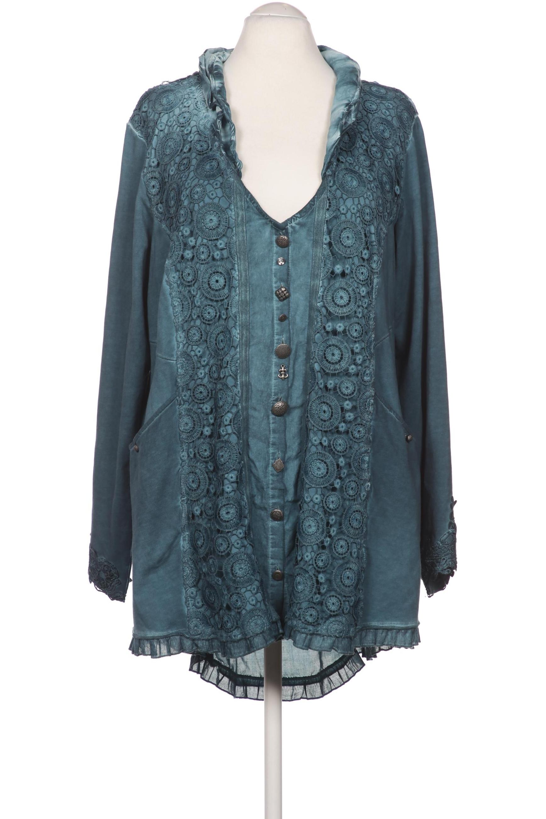 

tredy Damen Sweatshirt, türkis, Gr. 48