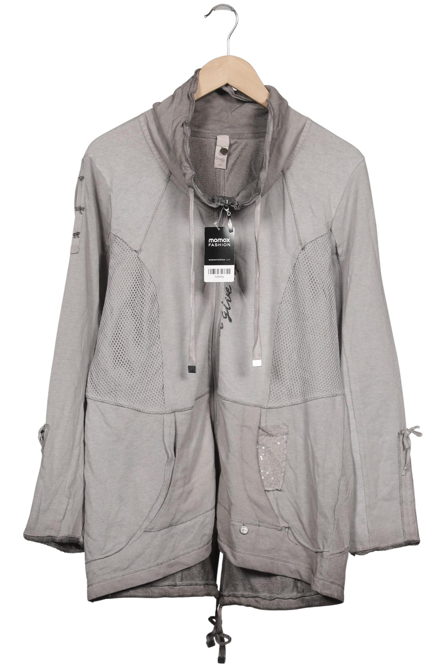 

tredy Damen Sweatshirt, grau, Gr. 46