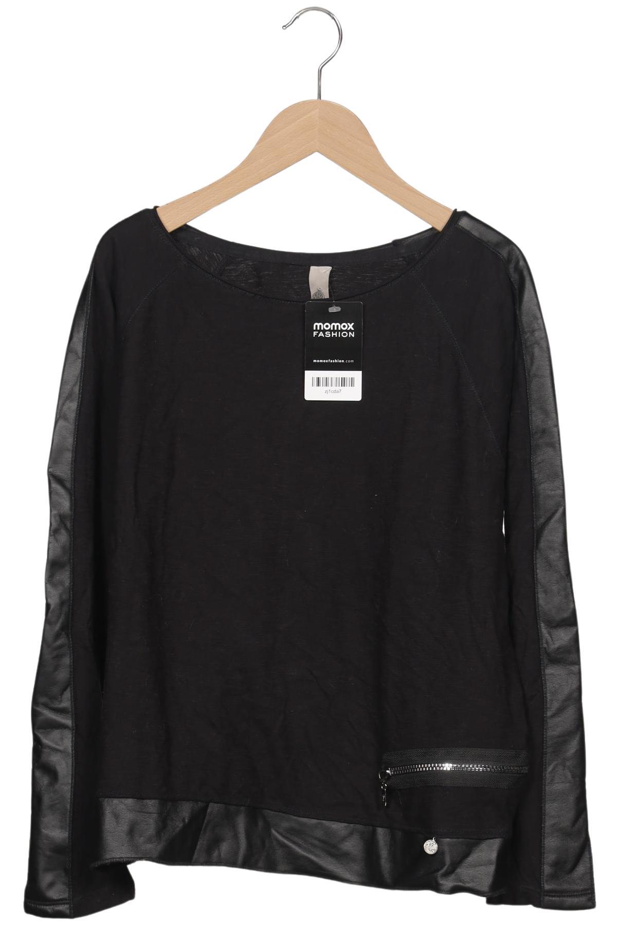 

tredy Damen Sweatshirt, schwarz, Gr. 38